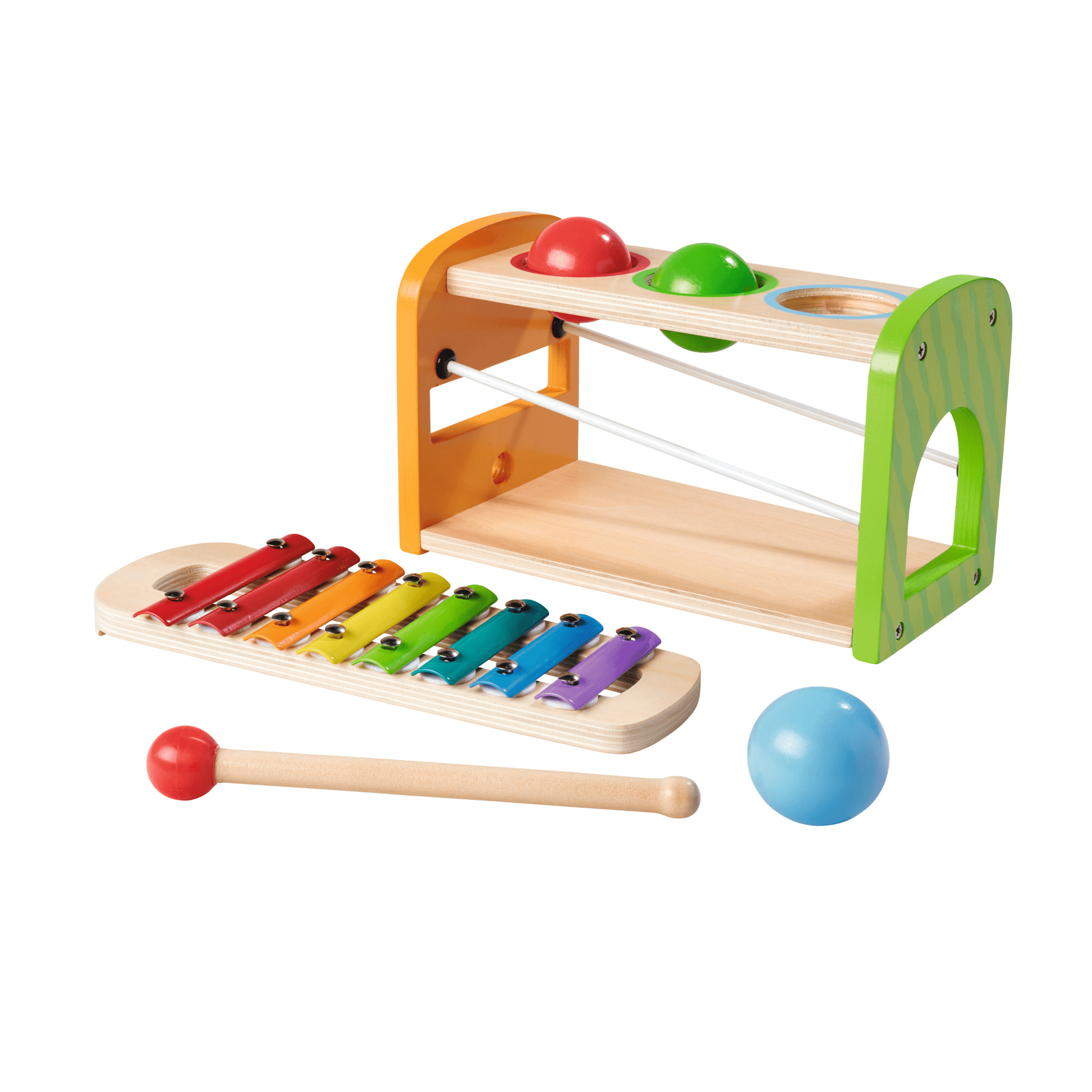 Holzspielzeug, Eichhorn, Mehrfarbig – Produktansicht