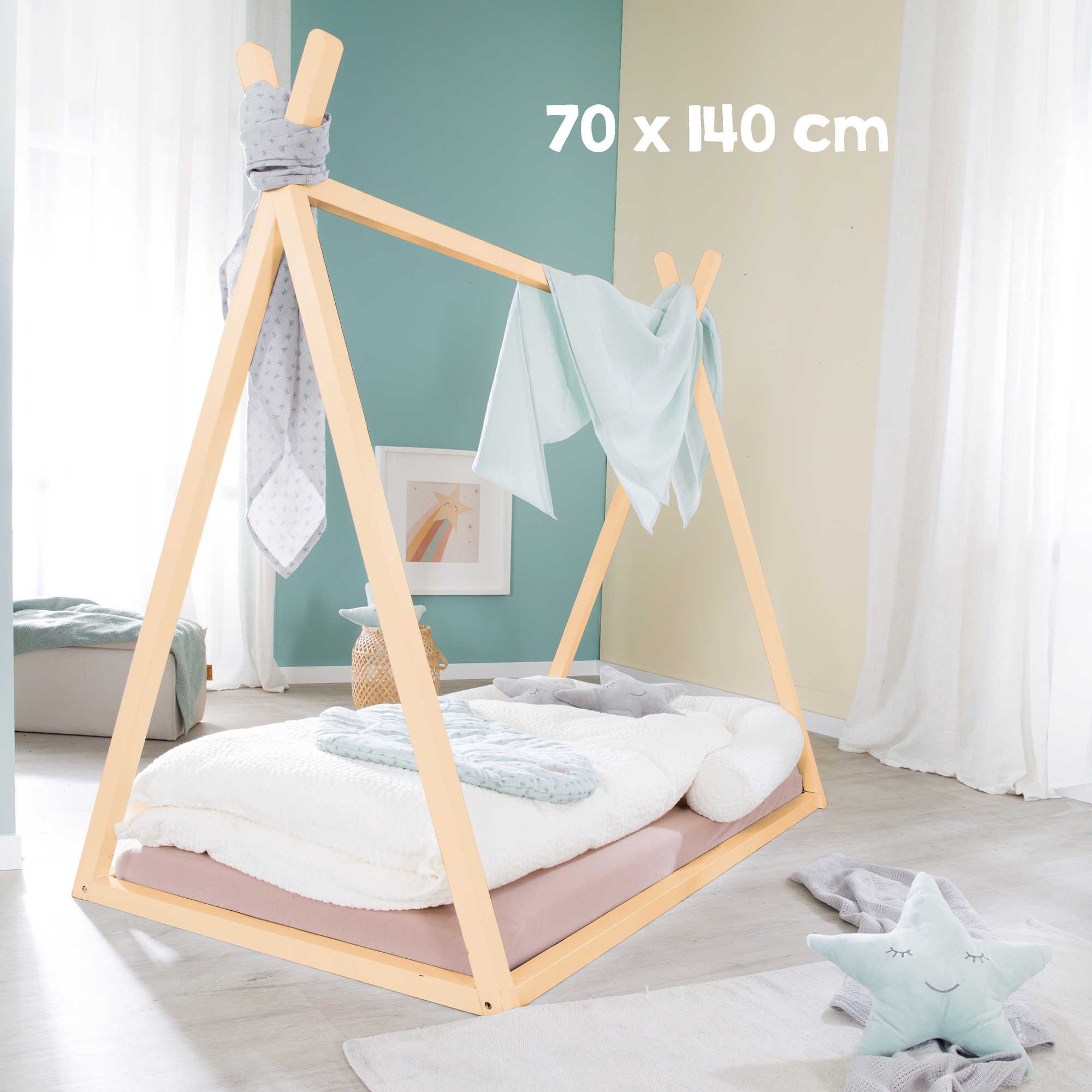 Hausbett, roba, Beige – Produktansicht