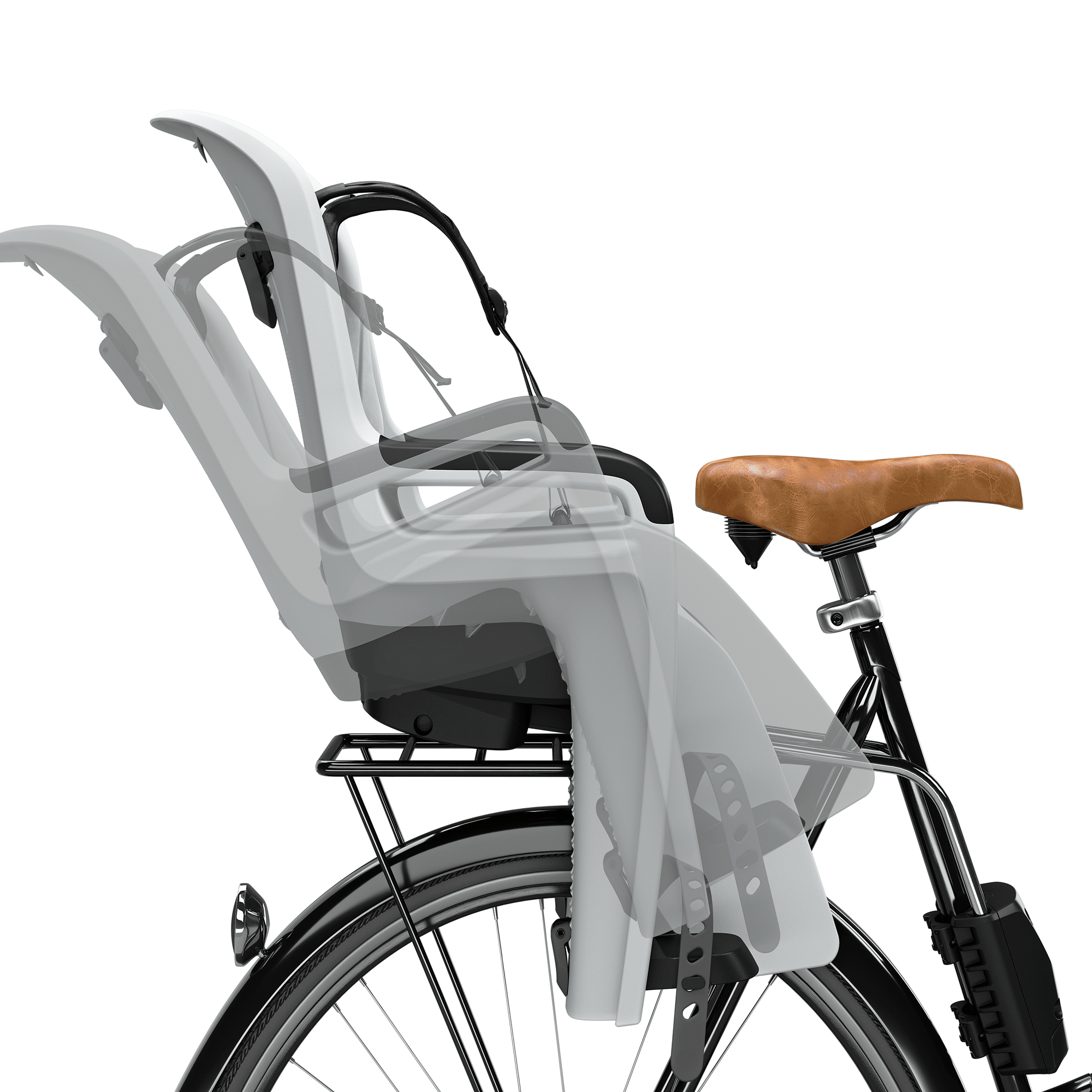 Fahrradsitze, THULE, Grau – Produktansicht