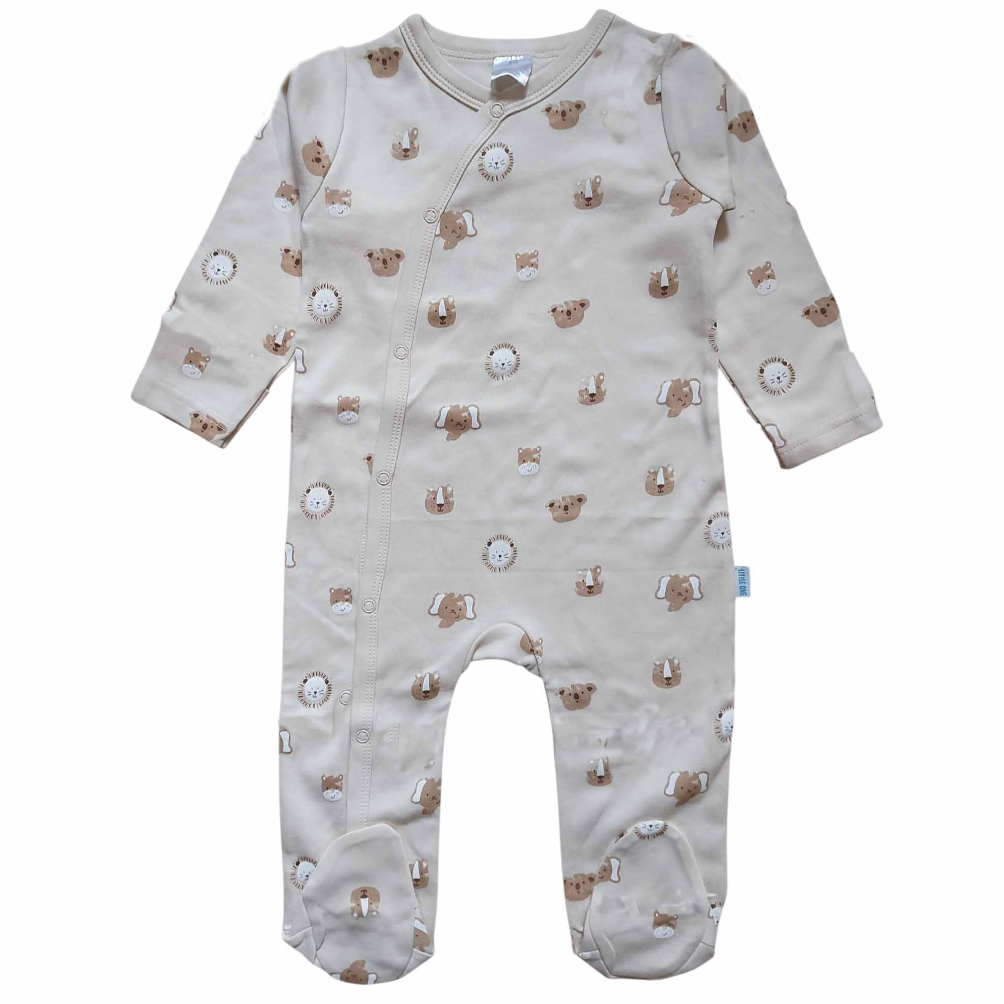 Schlafanzüge, LITTLE ONE, Beige – Besonderheit: aus 100% Baumwolle