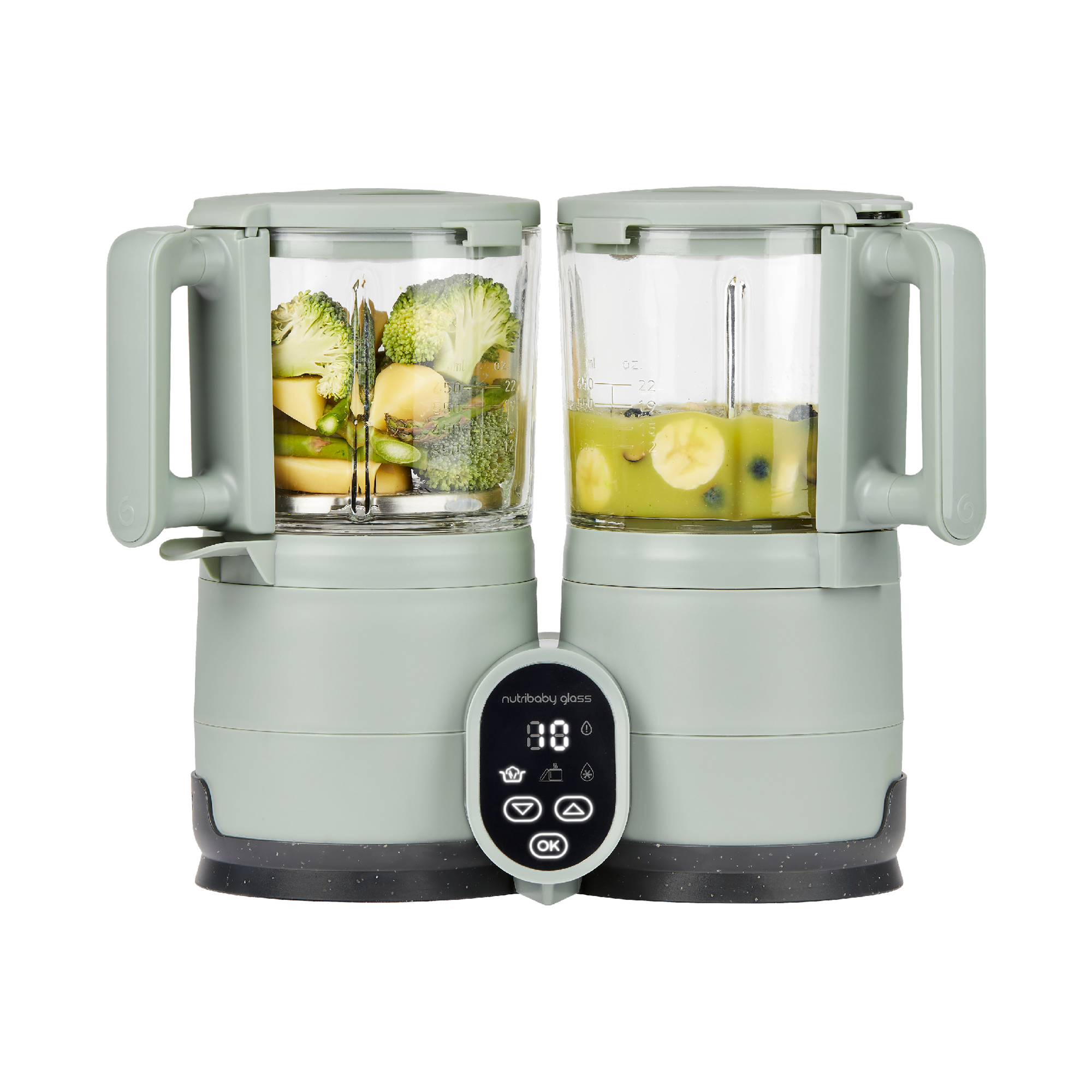 babymoov, Grün – Besonderheit: programmierbare Kochzeit auf die Minute genau