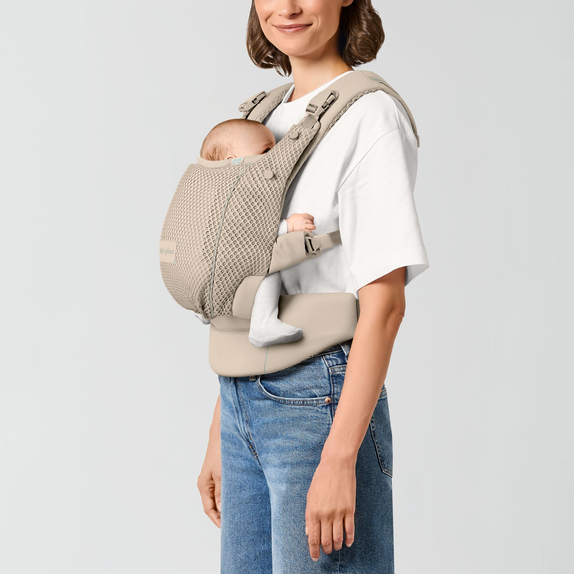 Babytragen Mesh, cybex, Beige – Produktansicht