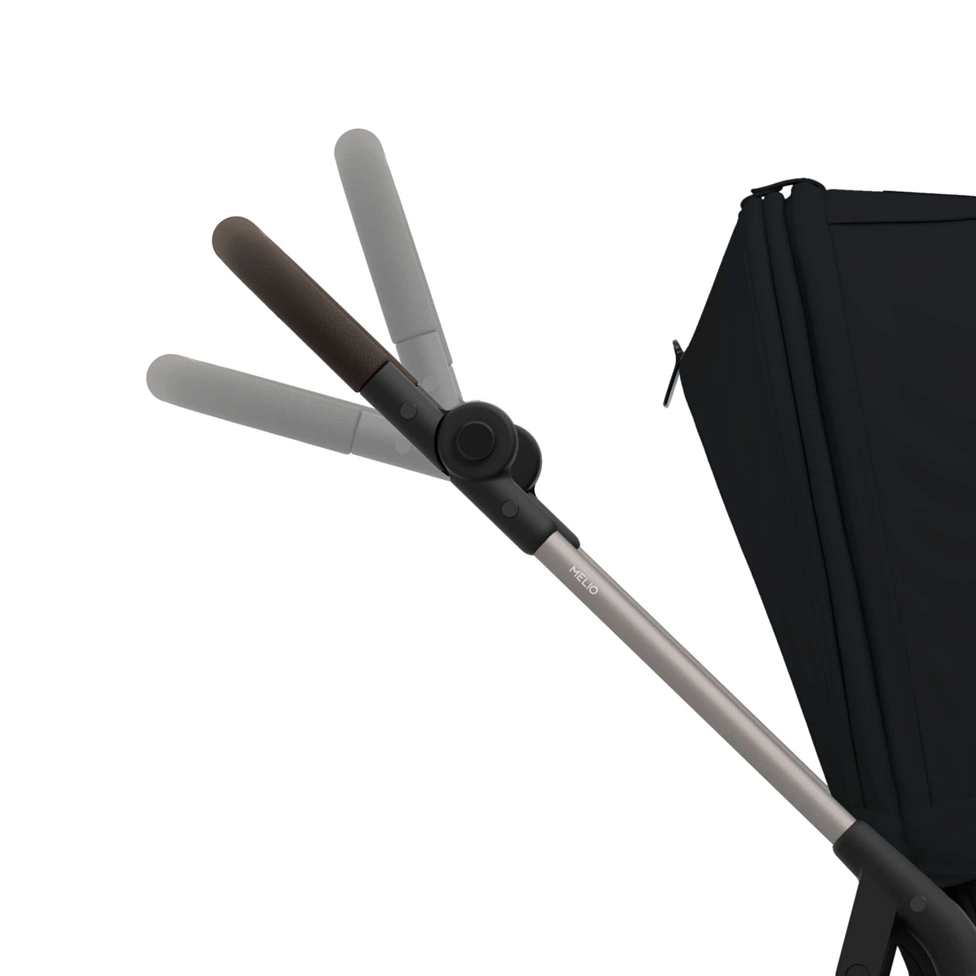 Kombi-Kinderwagen, cybex, Schwarz – Produktansicht