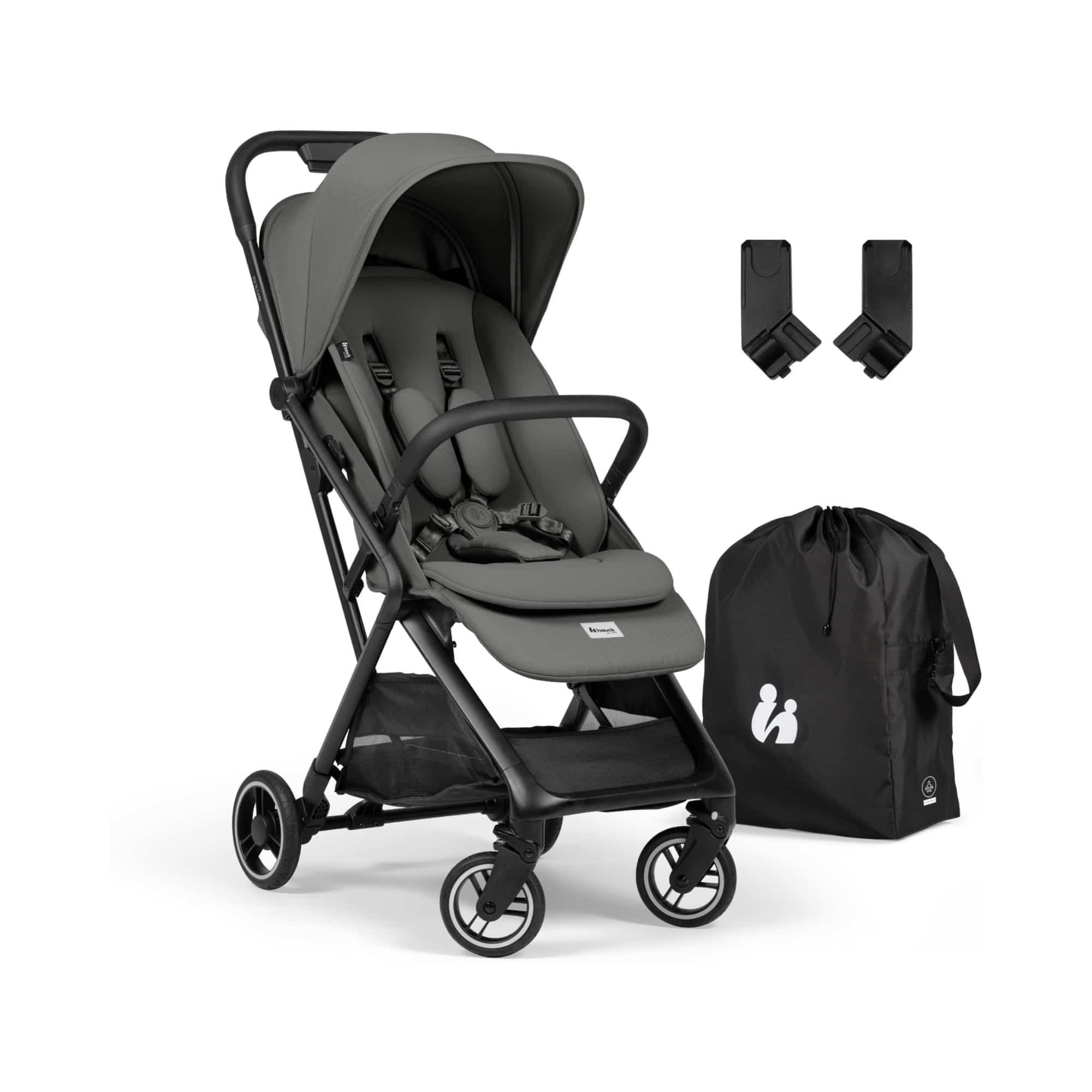 Reisebuggys, hauck, Grau – Besonderheit: perfekt für Zug und Flugzeug, ab Geburt bis ca. 22 kg