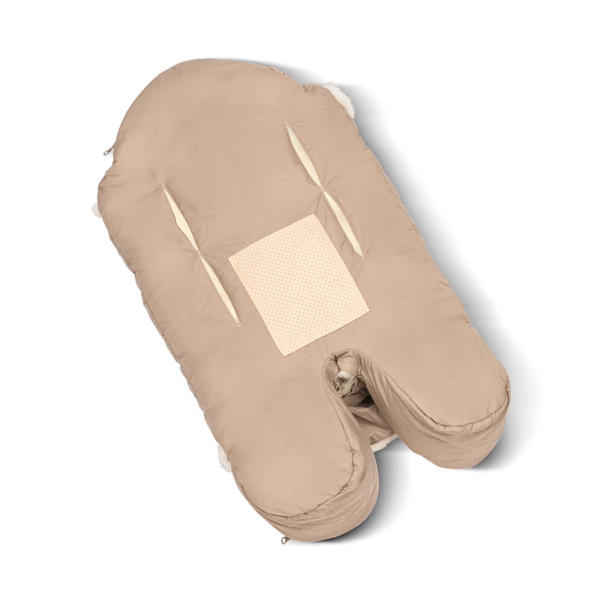 Einschlagdecken & Decken, fellhof, Beige – Produktansicht