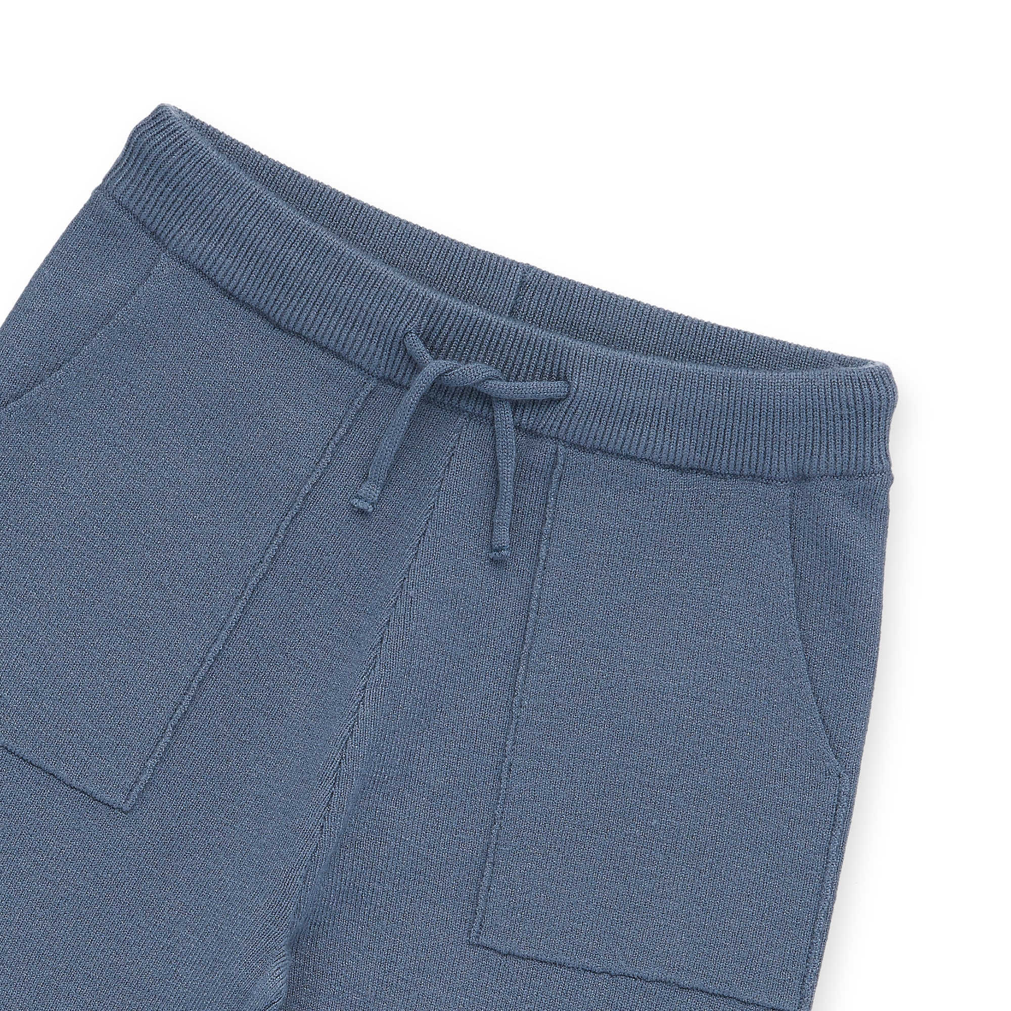 Strickhosen, LITTLE ONE, Blau – Produktansicht