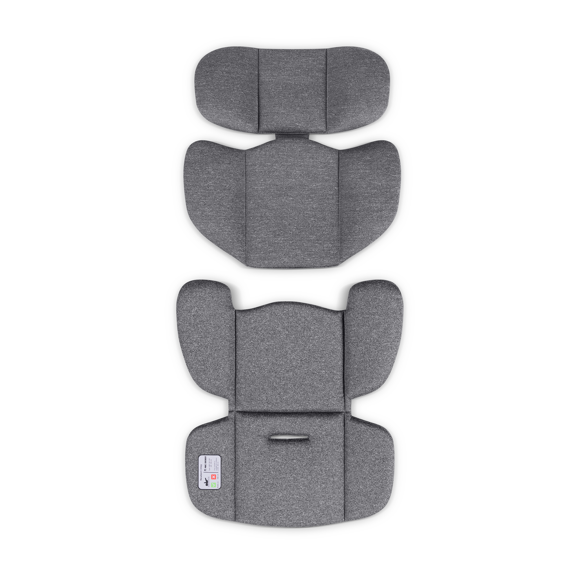 Babyschalen 0-13 kg, Gruppe 0+, ABC DESIGN, Grau – Produktansicht