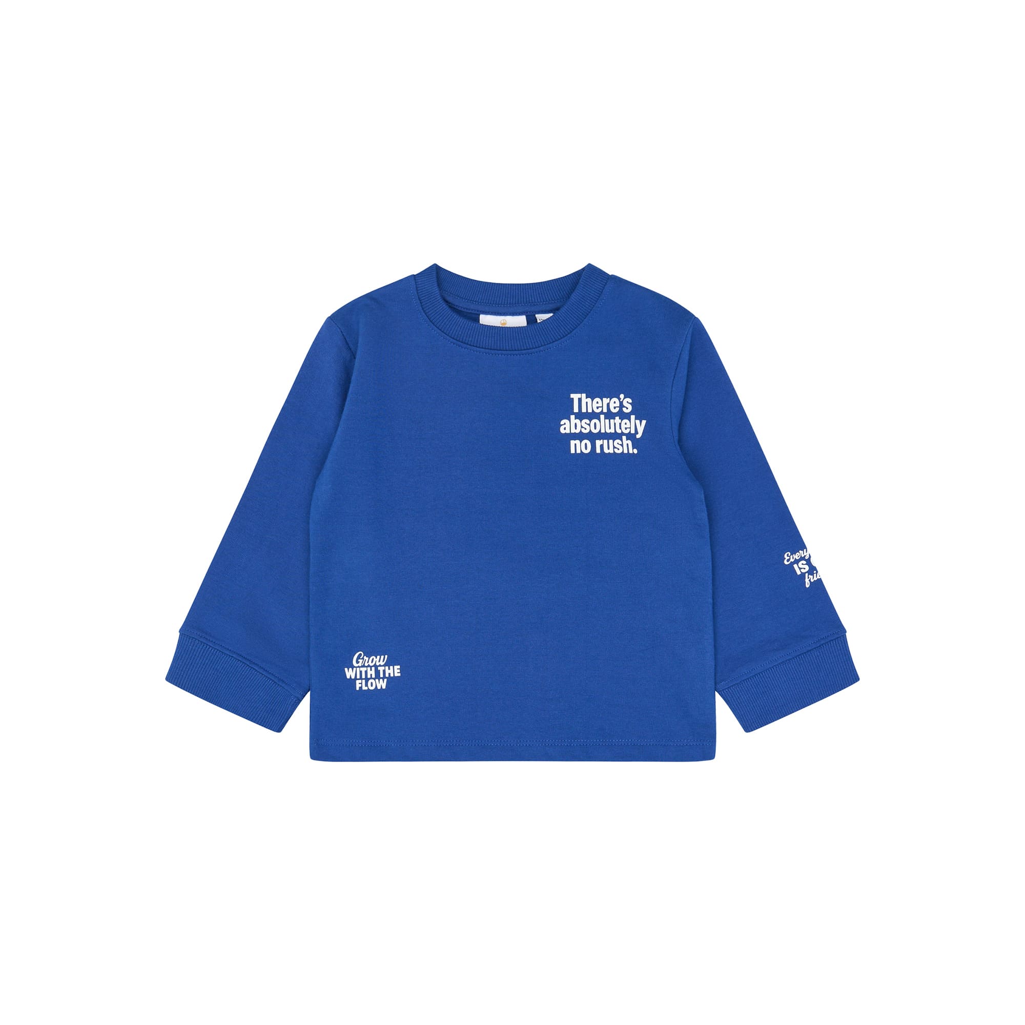 Pullover & Sweatshirts, mikk-line, Blau – Besonderheit: aus 100% Baumwolle