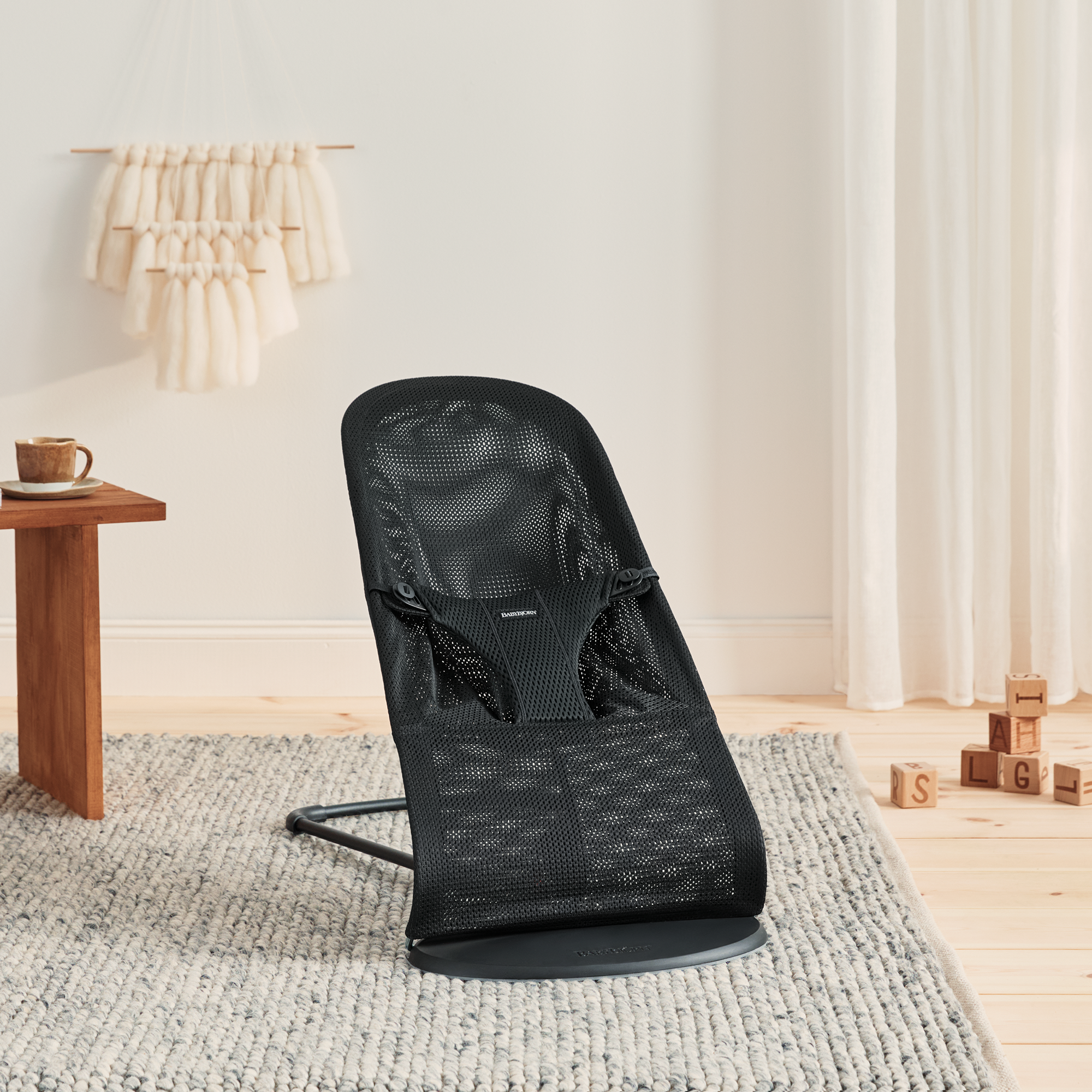 Wippen, BABYBJÖRN, Schwarz – Produktansicht