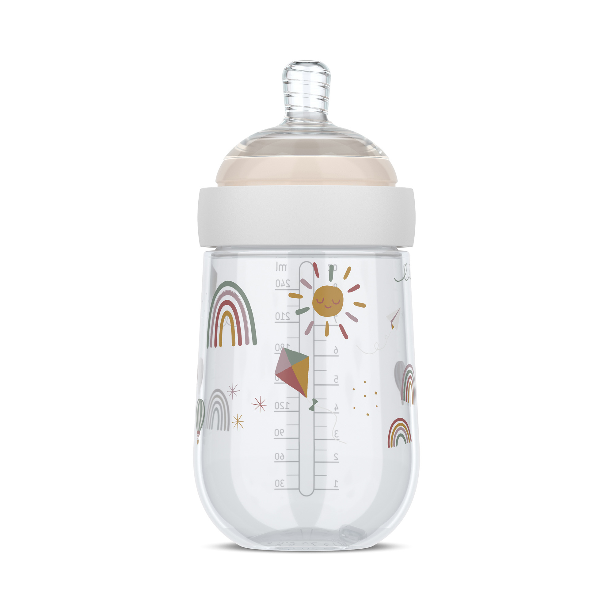 Babyfläschchen, MEPAL, Transparent – Produktansicht