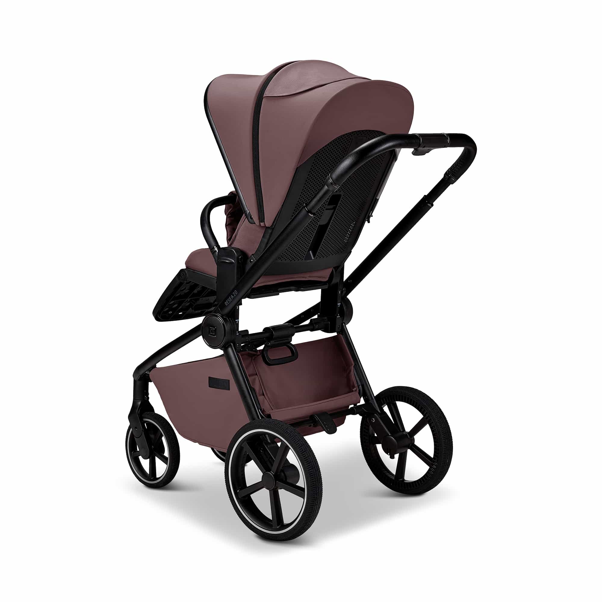 Kombi-Kinderwagen, MOON, Braun – Produktansicht