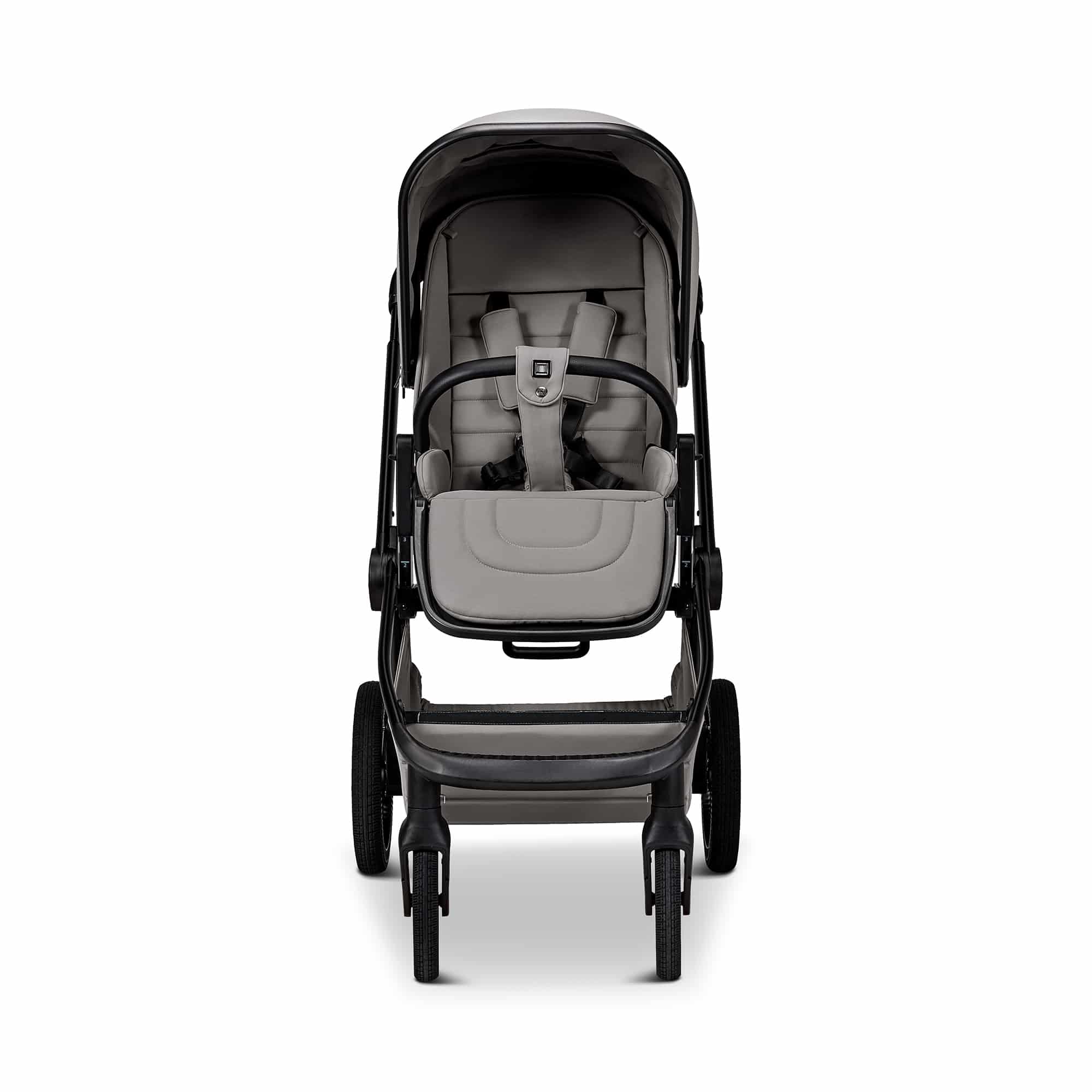 Kombi-Kinderwagen, MOON, Grau – Produktansicht