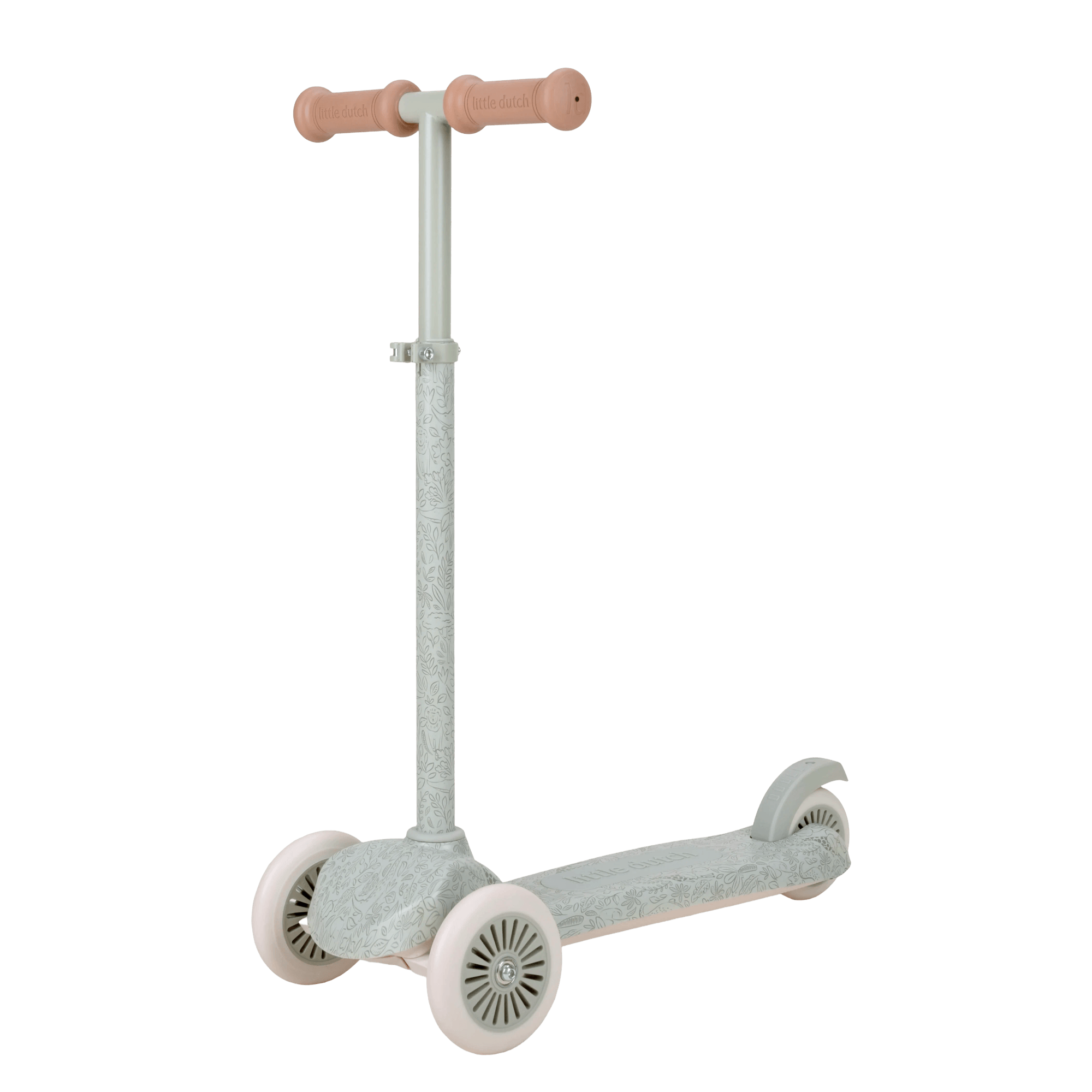 Roller, LITTLE DUTCH, Grün – Besonderheit: höhenverstellbarer Lenker