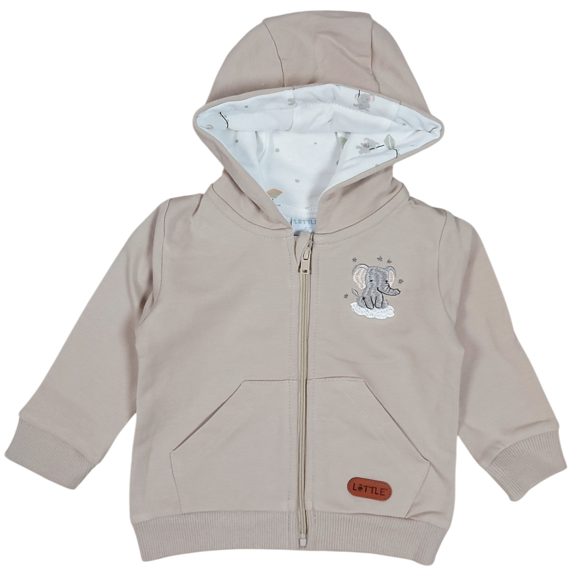 Sweat-, Fleece- & Strickjacken, LITTLE, Beige – Produktansicht