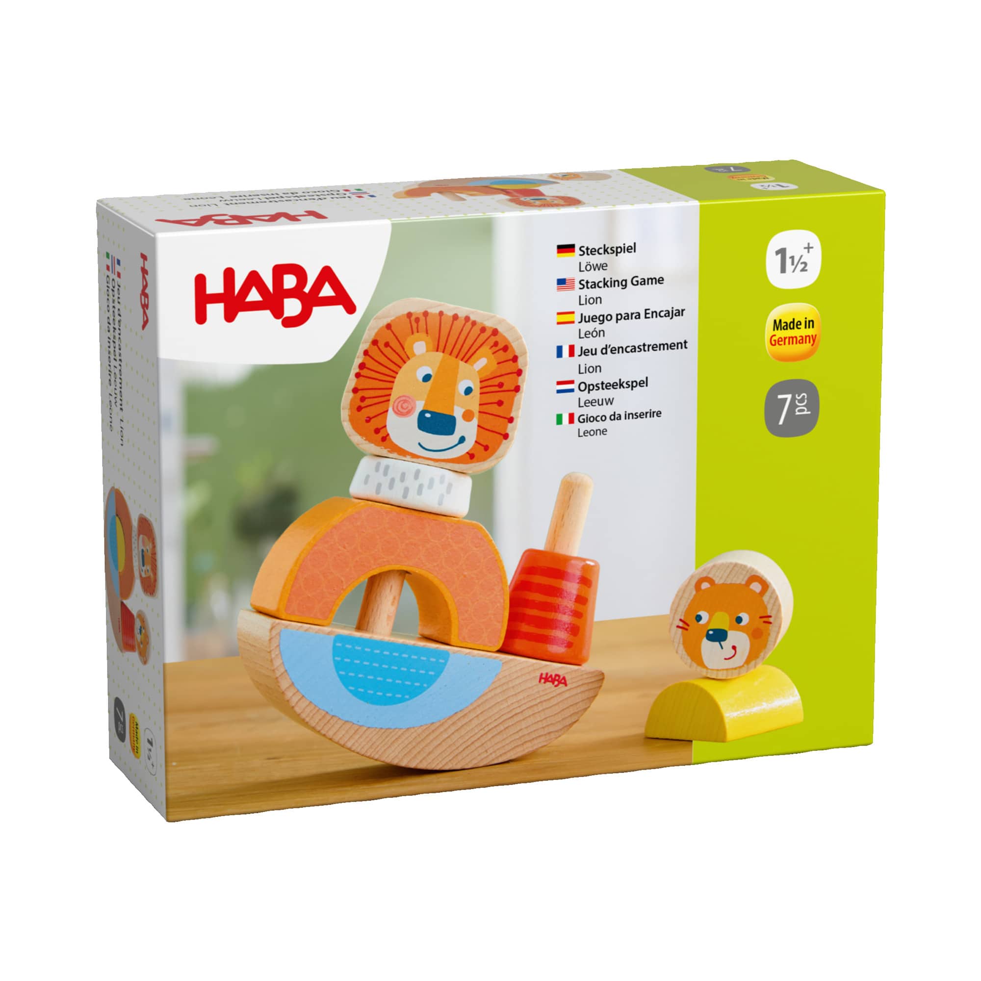 Steckspielzeug, HABA, Orange – Produktansicht