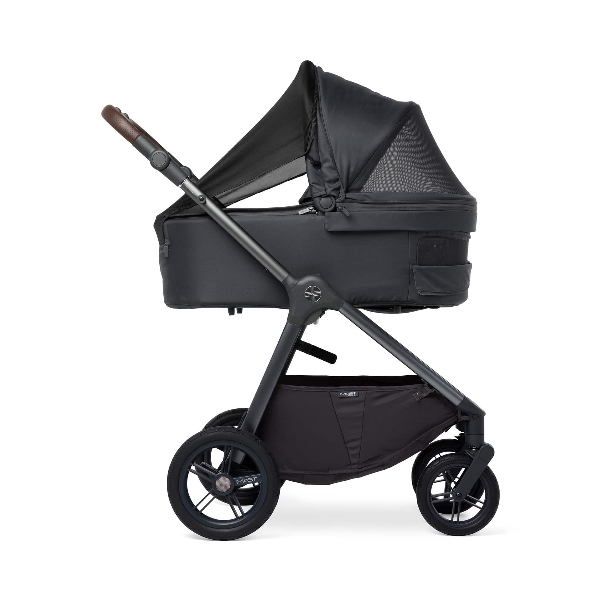 Kombi-Kinderwagen, MAST, Grau – Produktansicht