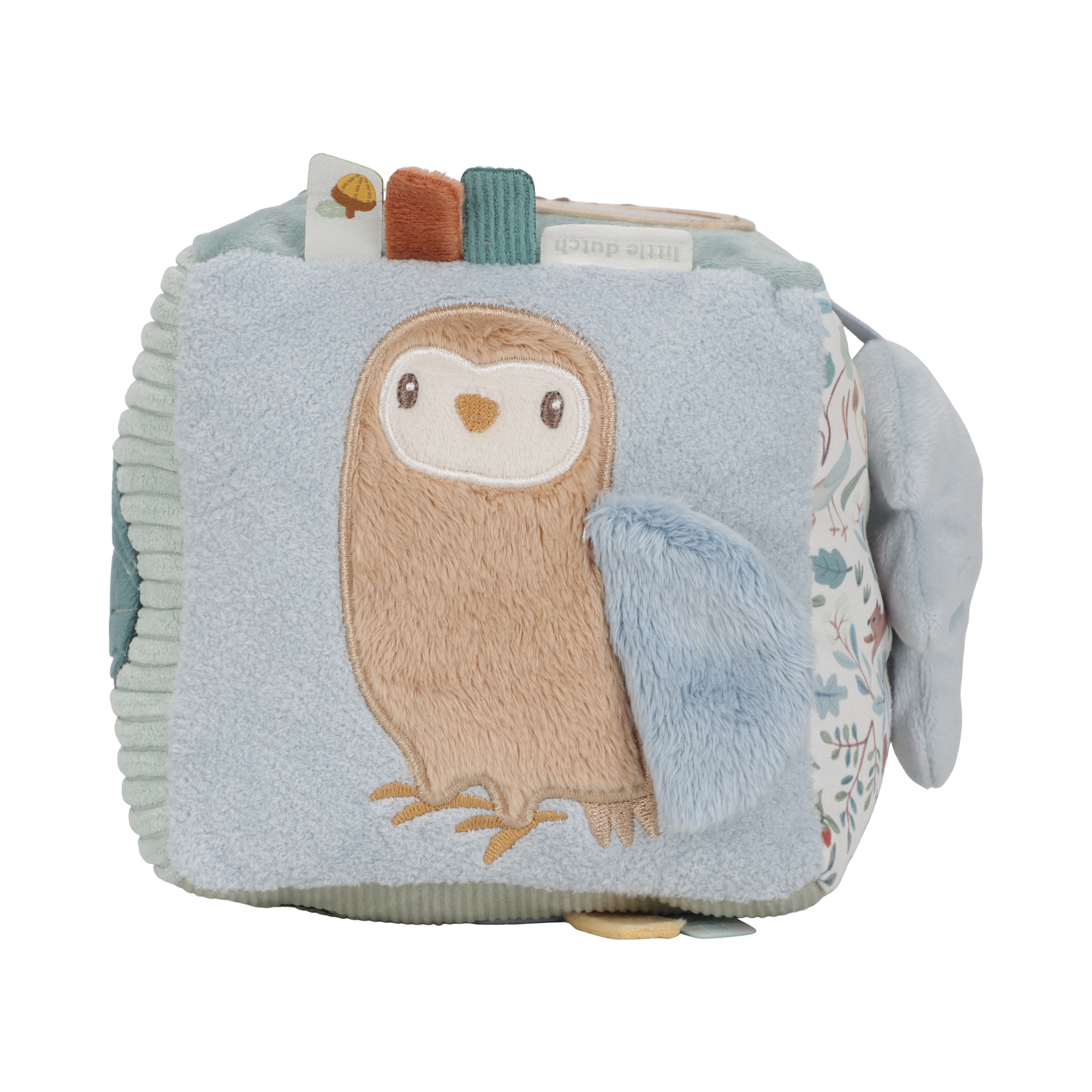 Spielwürfel, LITTLE DUTCH, Blau – Produktansicht