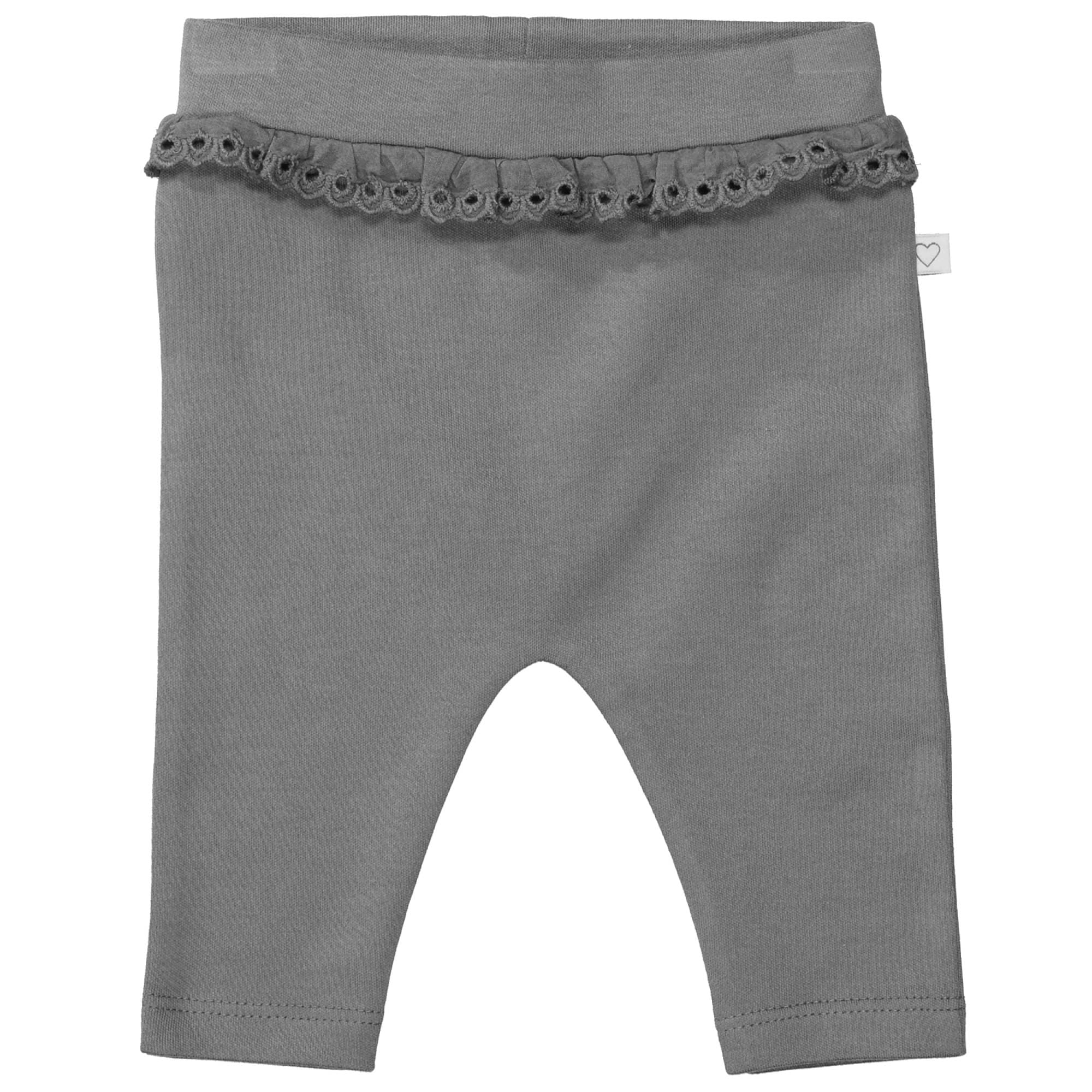 Leggings, STACCATO, Grau – Besonderheit: aus 100% Baumwolle