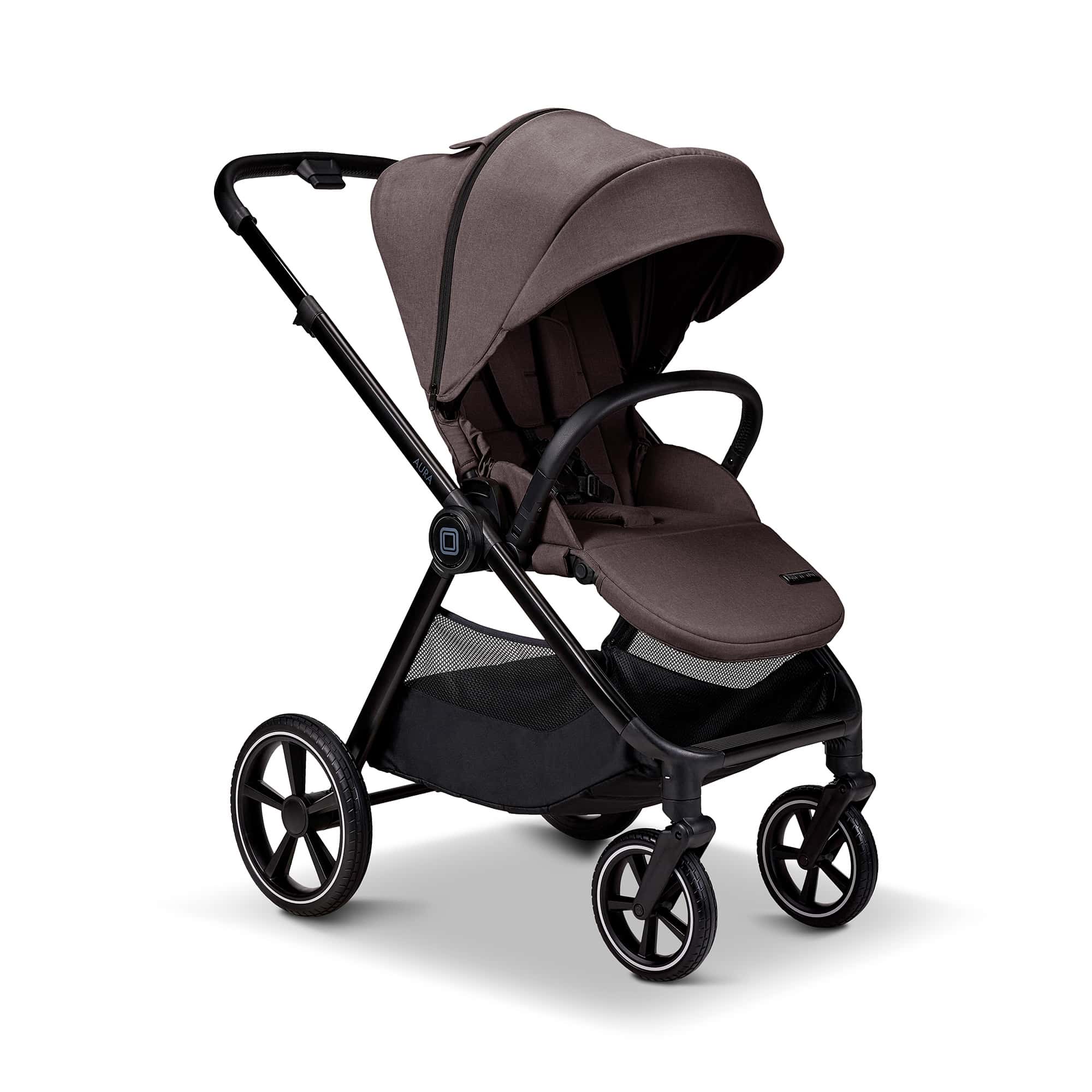 Kombi-Kinderwagen, MOON, Braun – Produktansicht