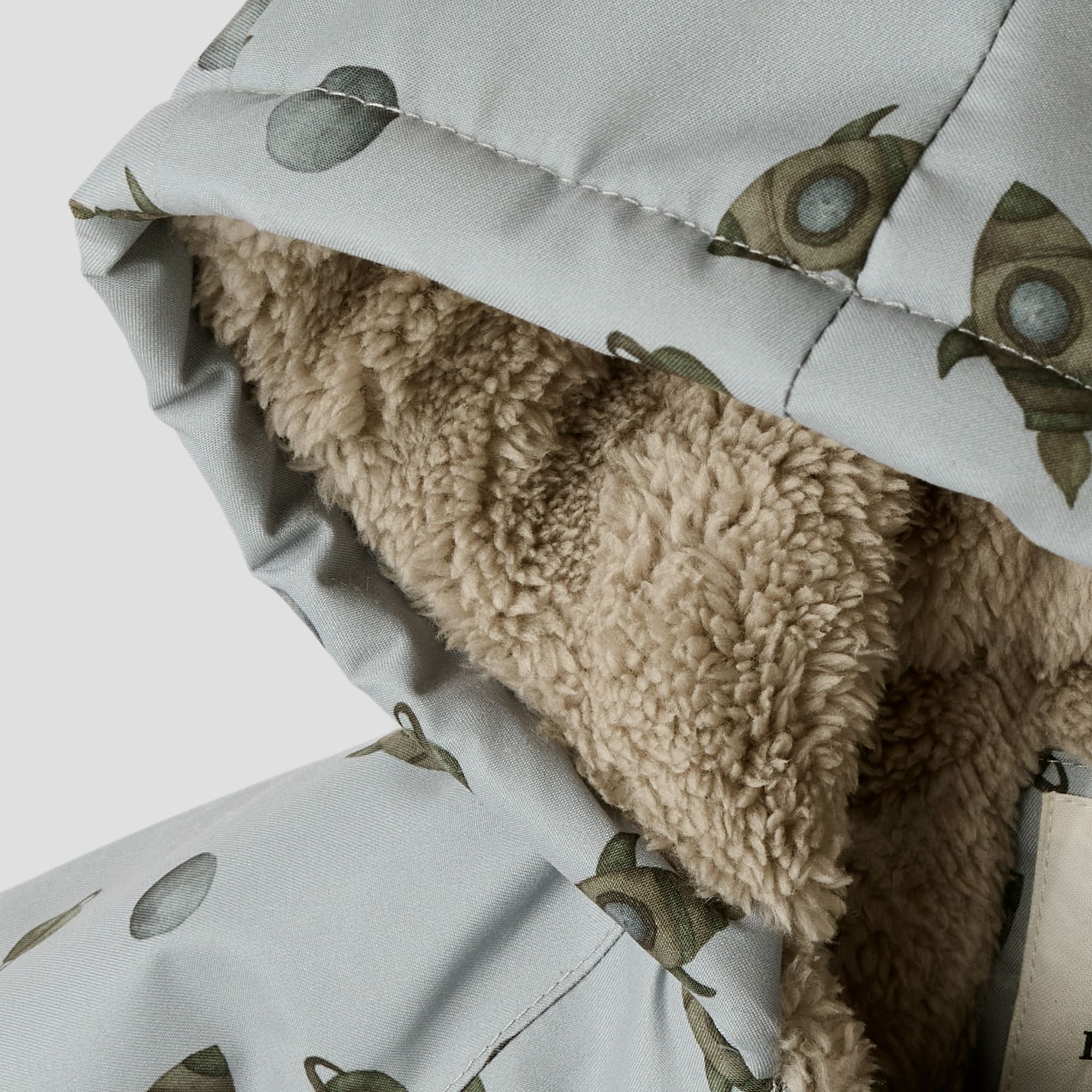 Winterjacken, Lil' Atelier, Grau – Produktansicht