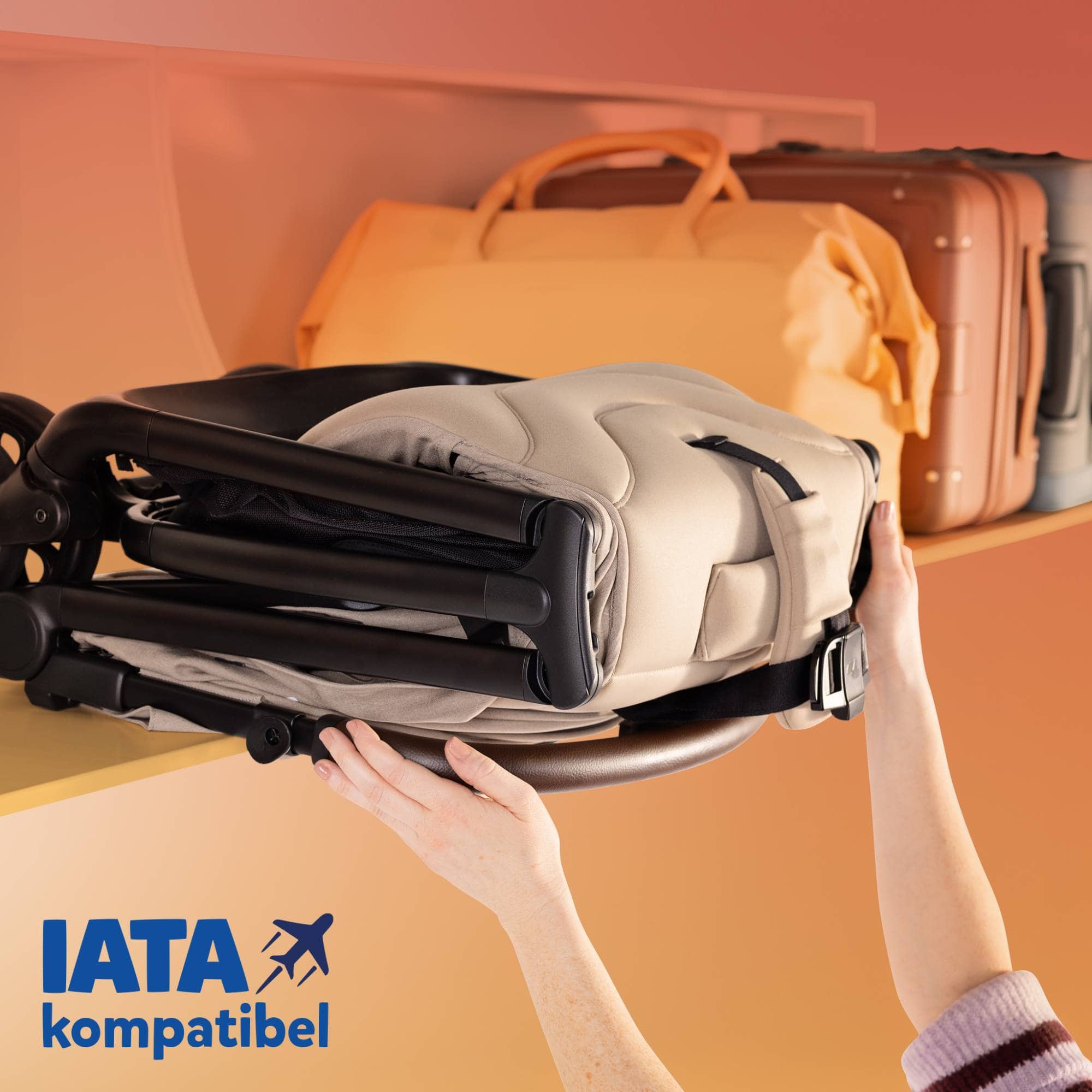 Reisebuggys, Joie, Schwarz – Produktansicht