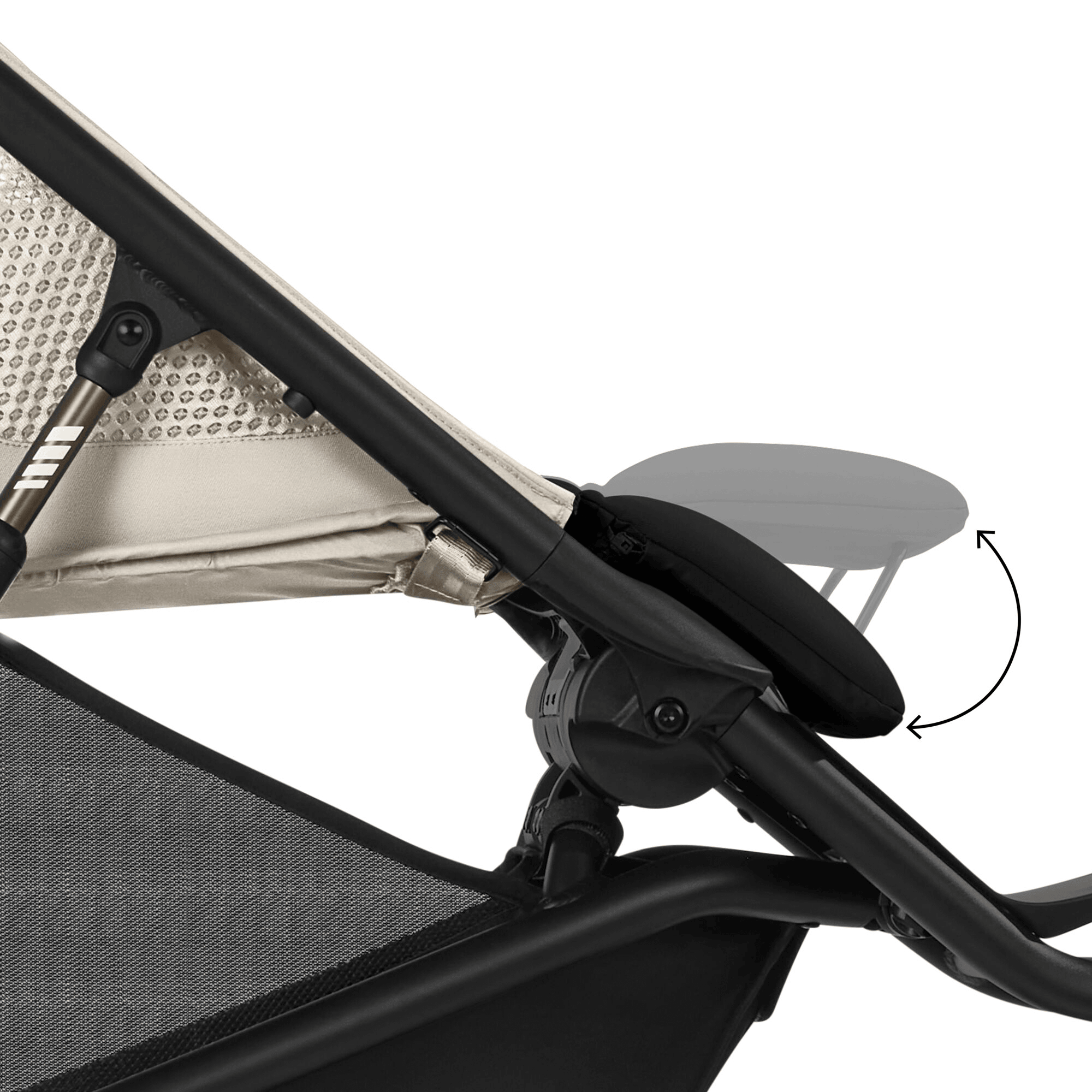 Kombi-Kinderwagen, cybex, Beige – Produktansicht