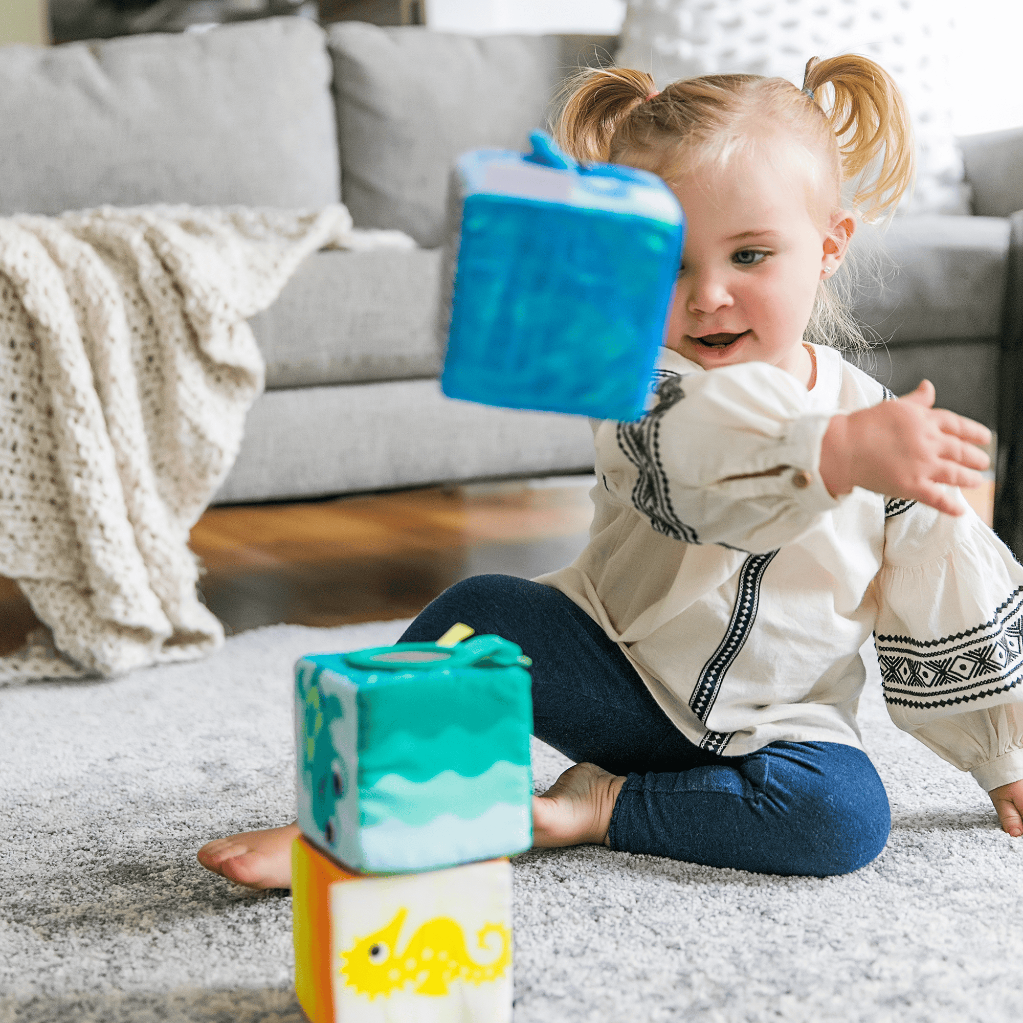 Kuscheltiere, baby einstein, Blau – Produktansicht