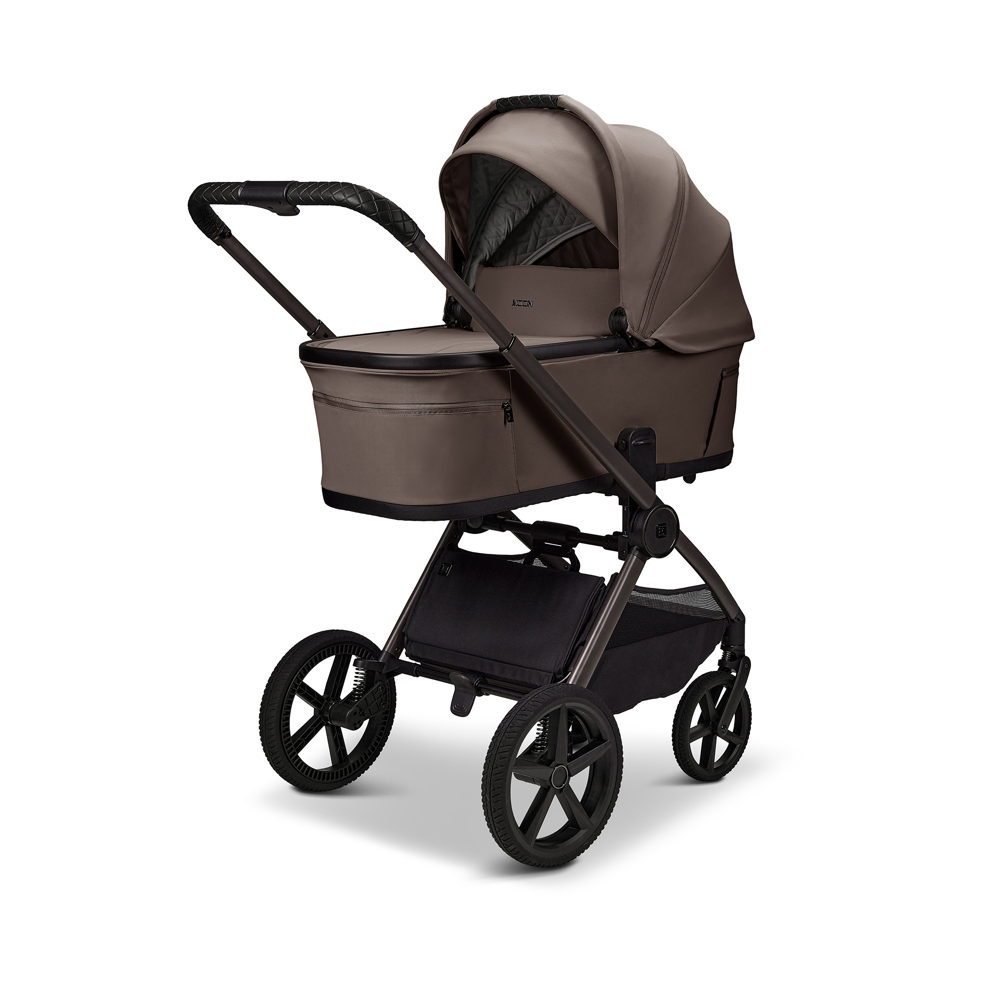 Kombi-Kinderwagen, MOON, Beige – Produktansicht