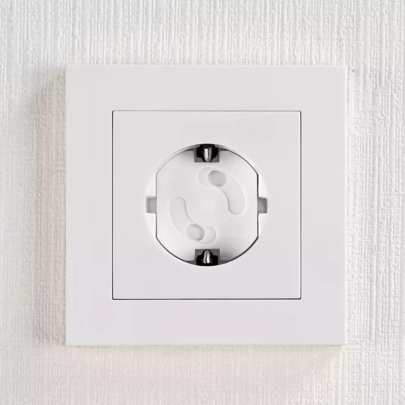 Steckdosensicherung, reer, Weiß – Produktansicht