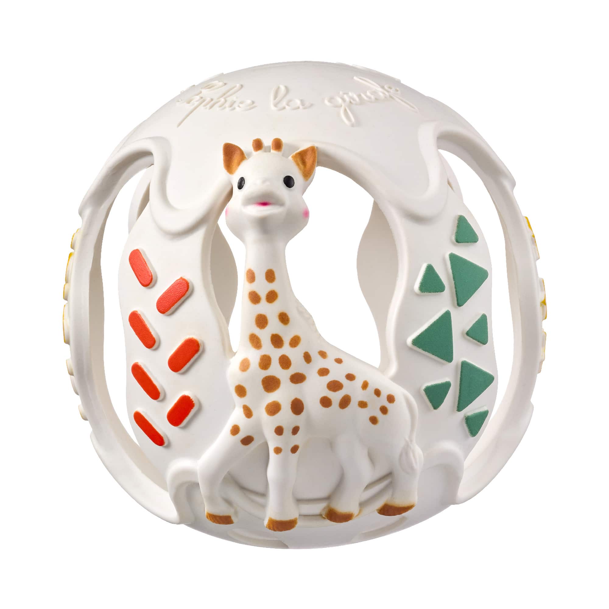 Rasseln & Greiflinge, SOPHIE GIRAFE, Mehrfarbig – Besonderheit: aus 100% Naturkautschuk