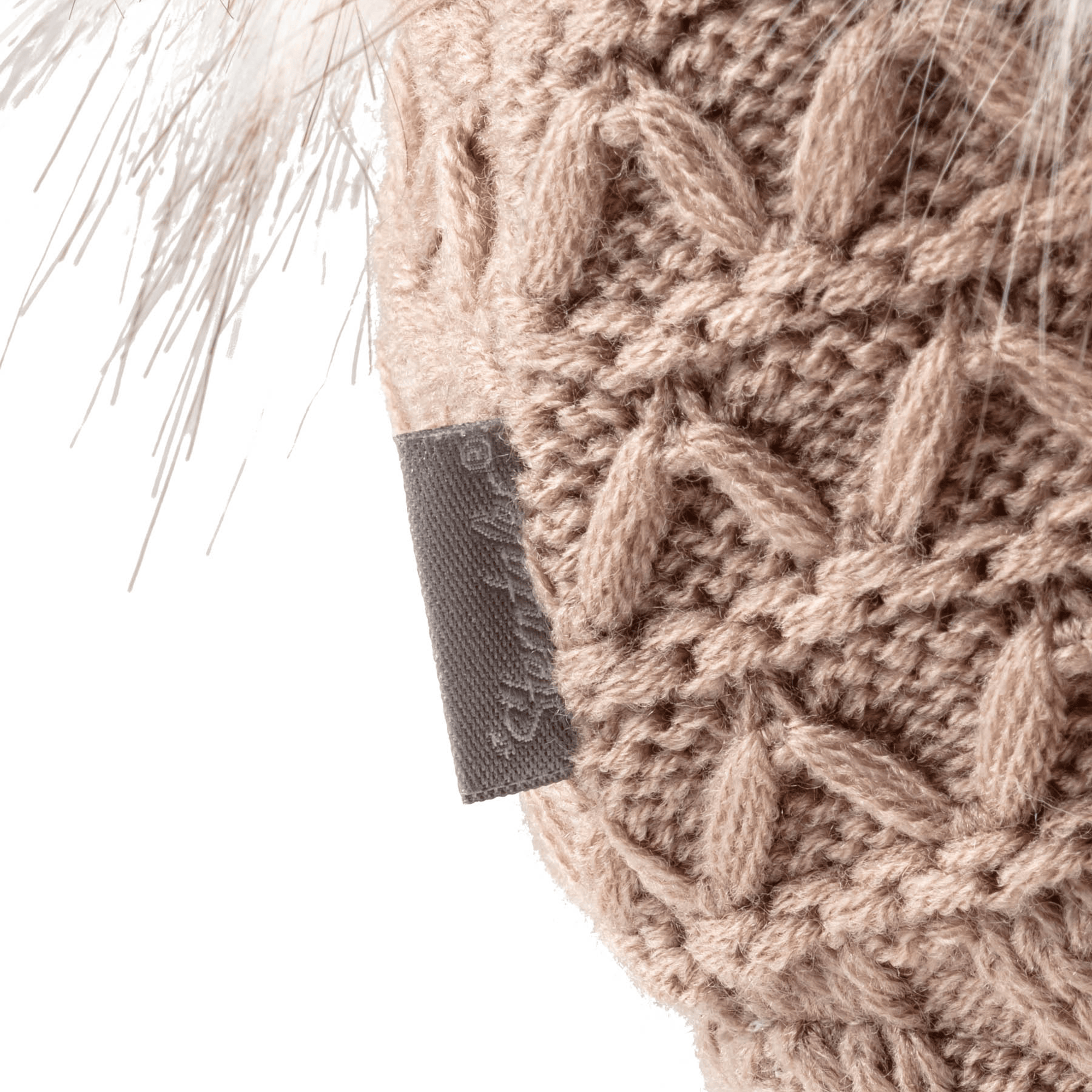 Strickmützen, Sterntaler, Beige – Produktansicht