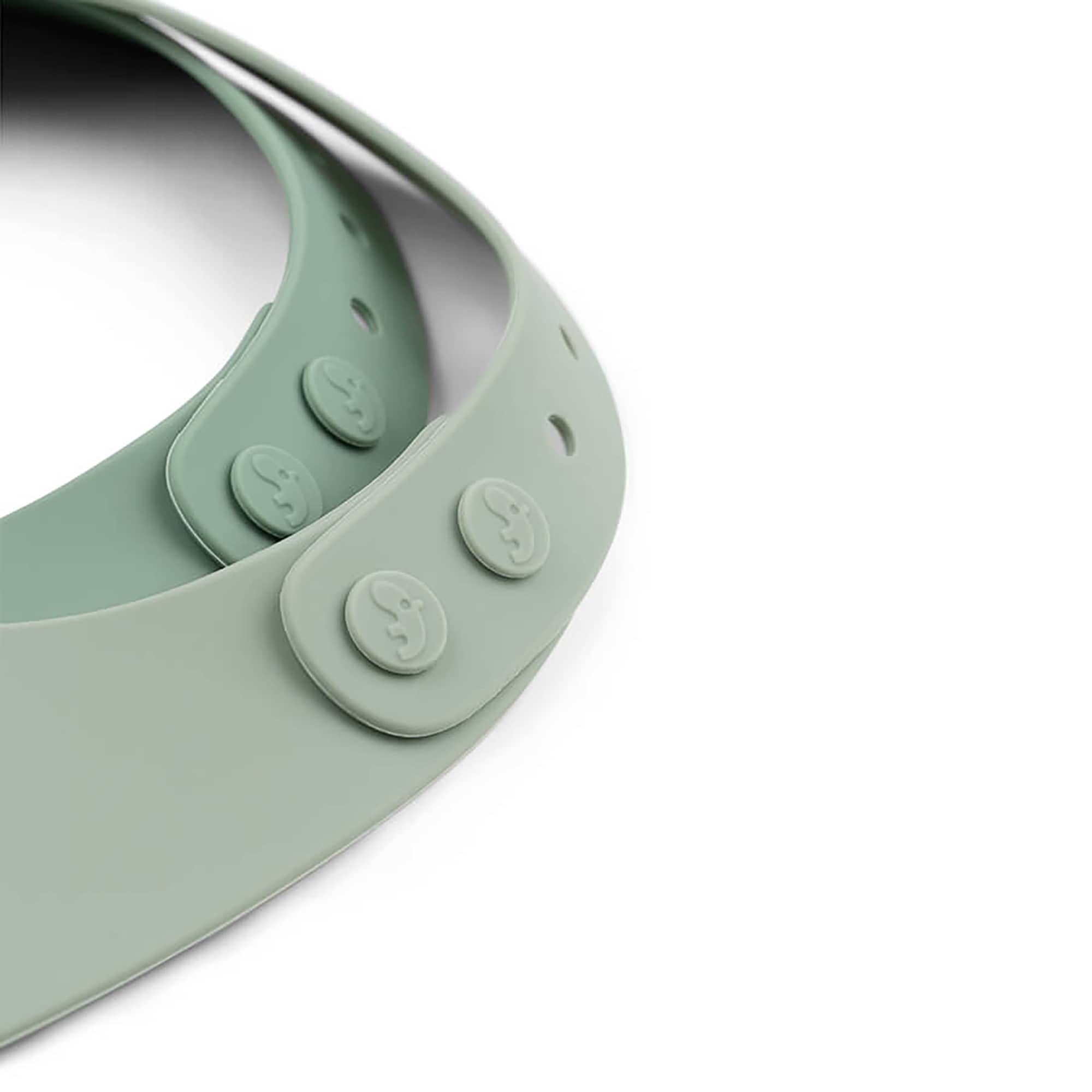 Lätzchen mit Auffangschale, done by deer, Grün – Produktansicht