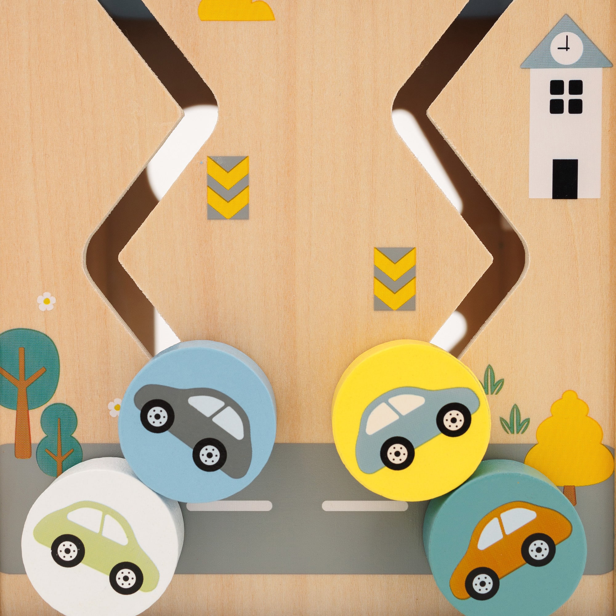 Motorikwürfel, LITTLE ONE, Mehrfarbig – Produktansicht