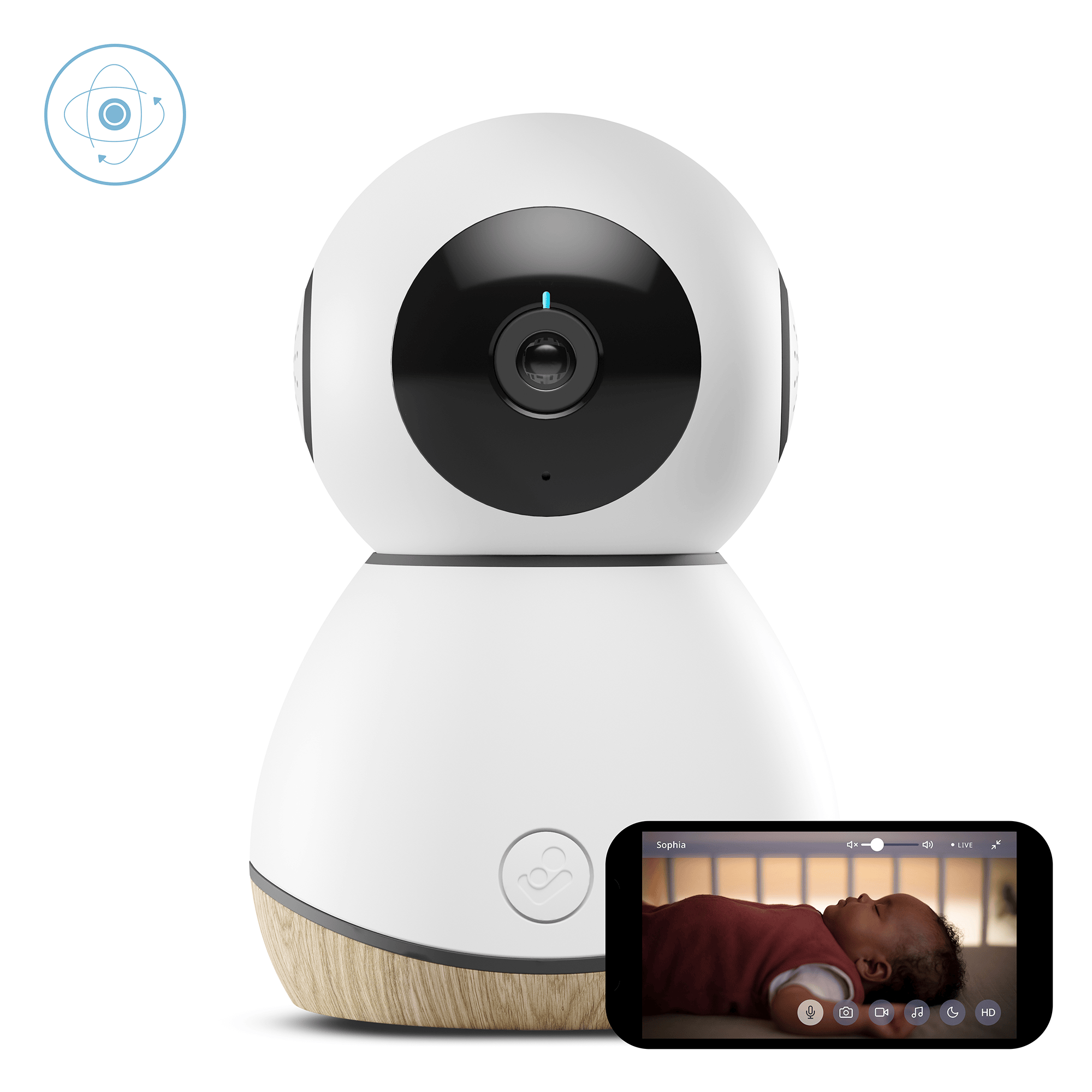 Video Babyphone, MAXI-COSI, Weiß – Produktansicht