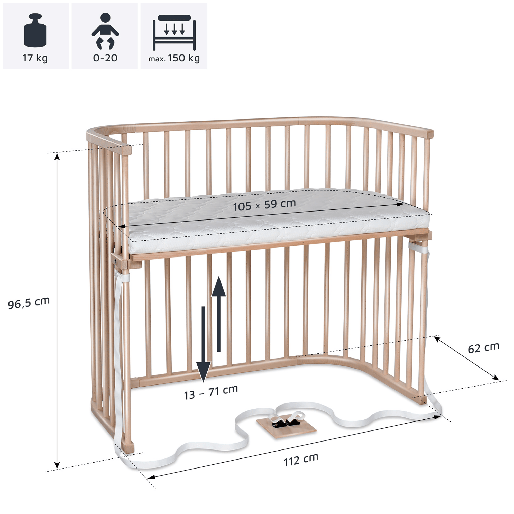 Produkte, babybay, Beige – Produktansicht