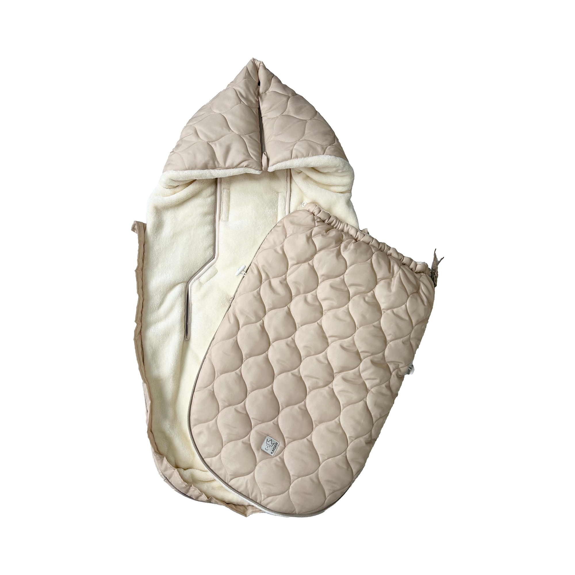 Fußsäcke & Decken, KAISER, Beige – Produktansicht