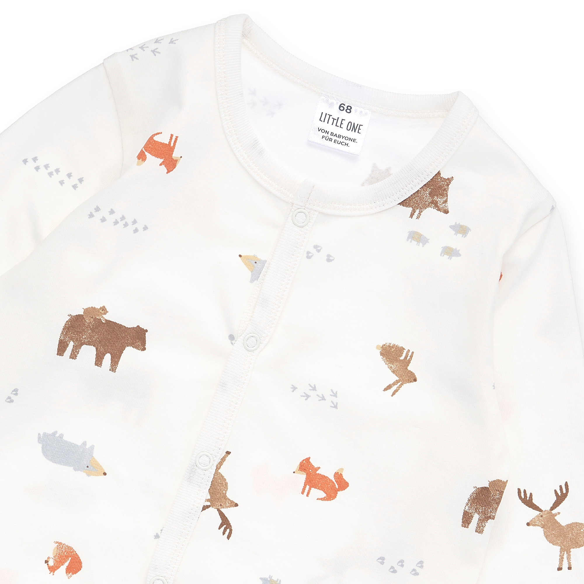 Schlafanzüge, LITTLE ONE, Weiß – Produktansicht