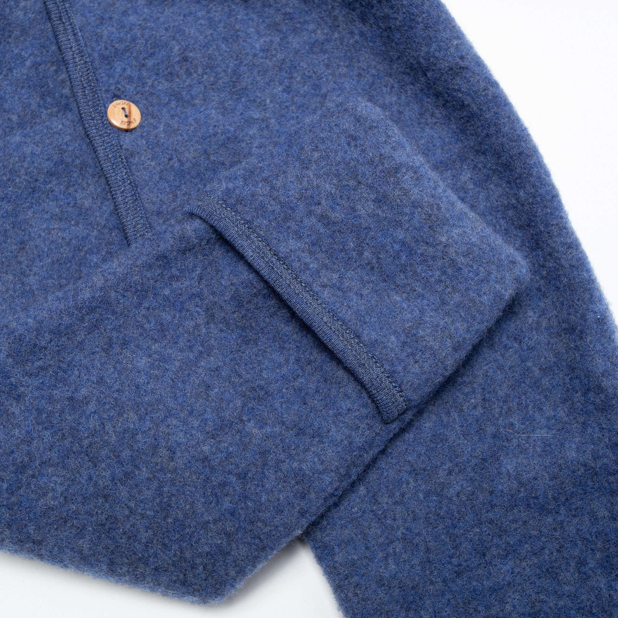 Wollwalk Overalls, ENGEL, Blau – Produktansicht