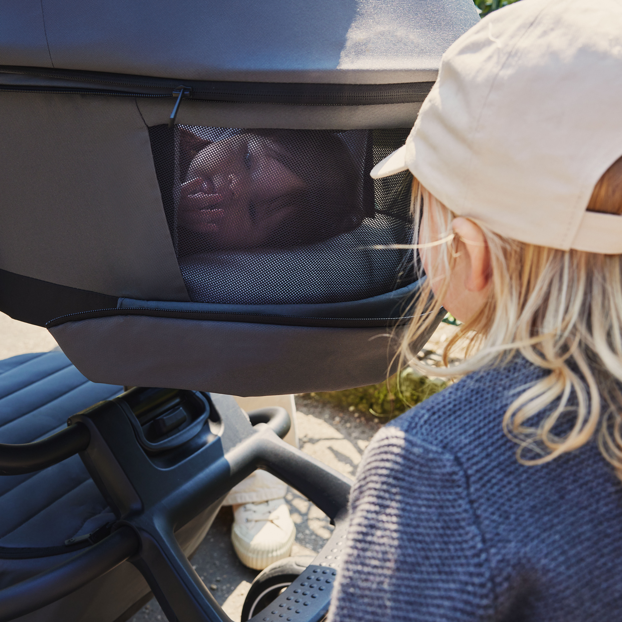 Kombi-Kinderwagen, easywalker, Grau – Produktansicht