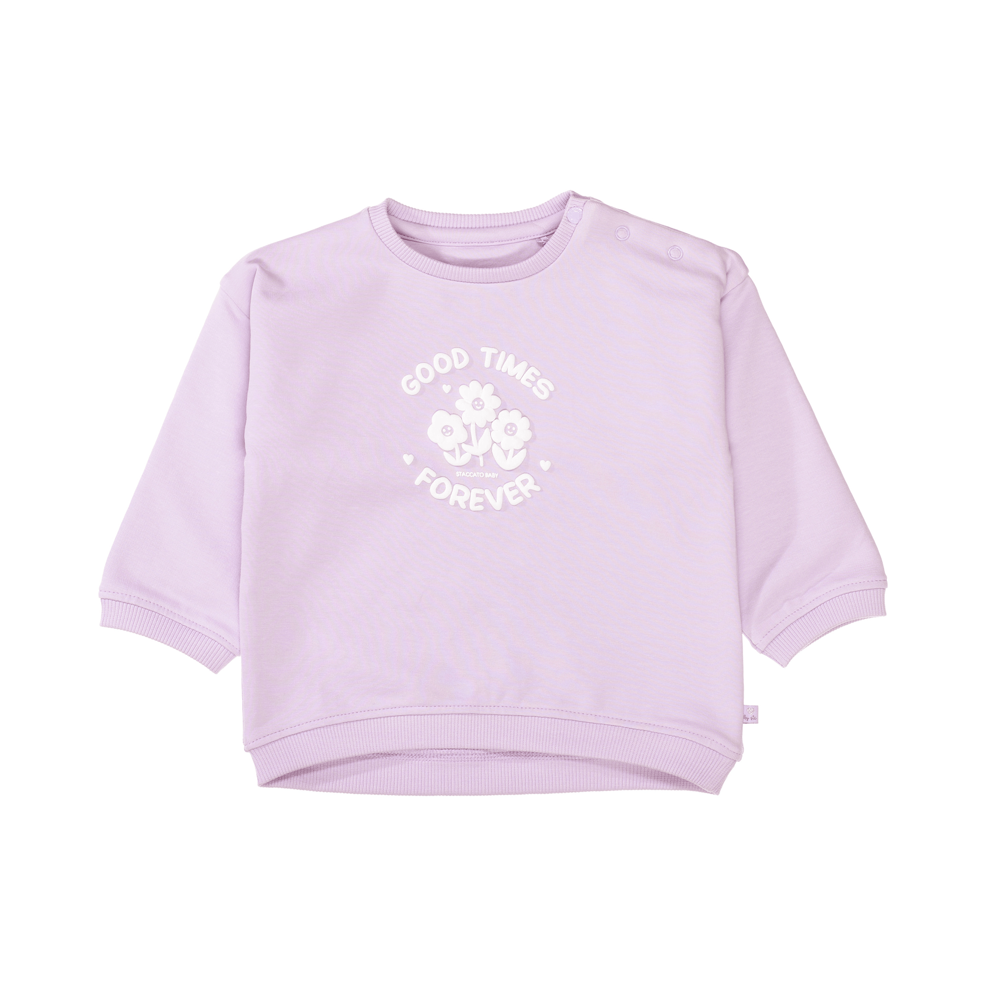 Sweatshirt Good Times Forever STACCATO Lila M2000585458300 1