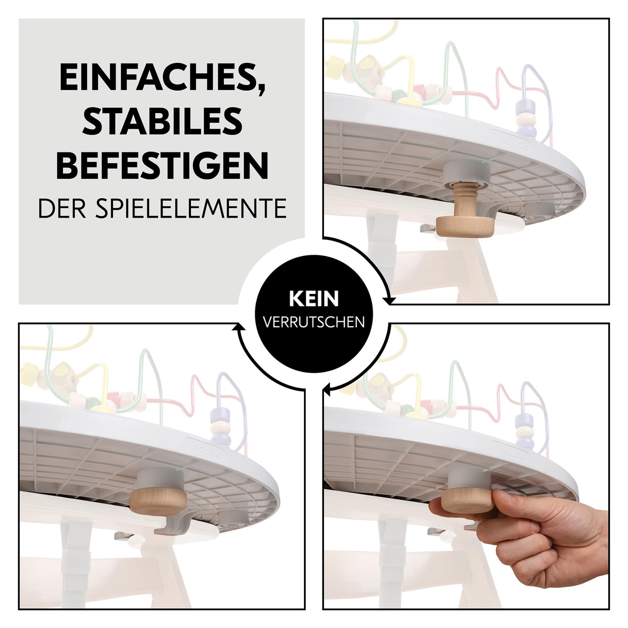 Hochstuhl Zubehör, hauck, Weiß – Produktansicht