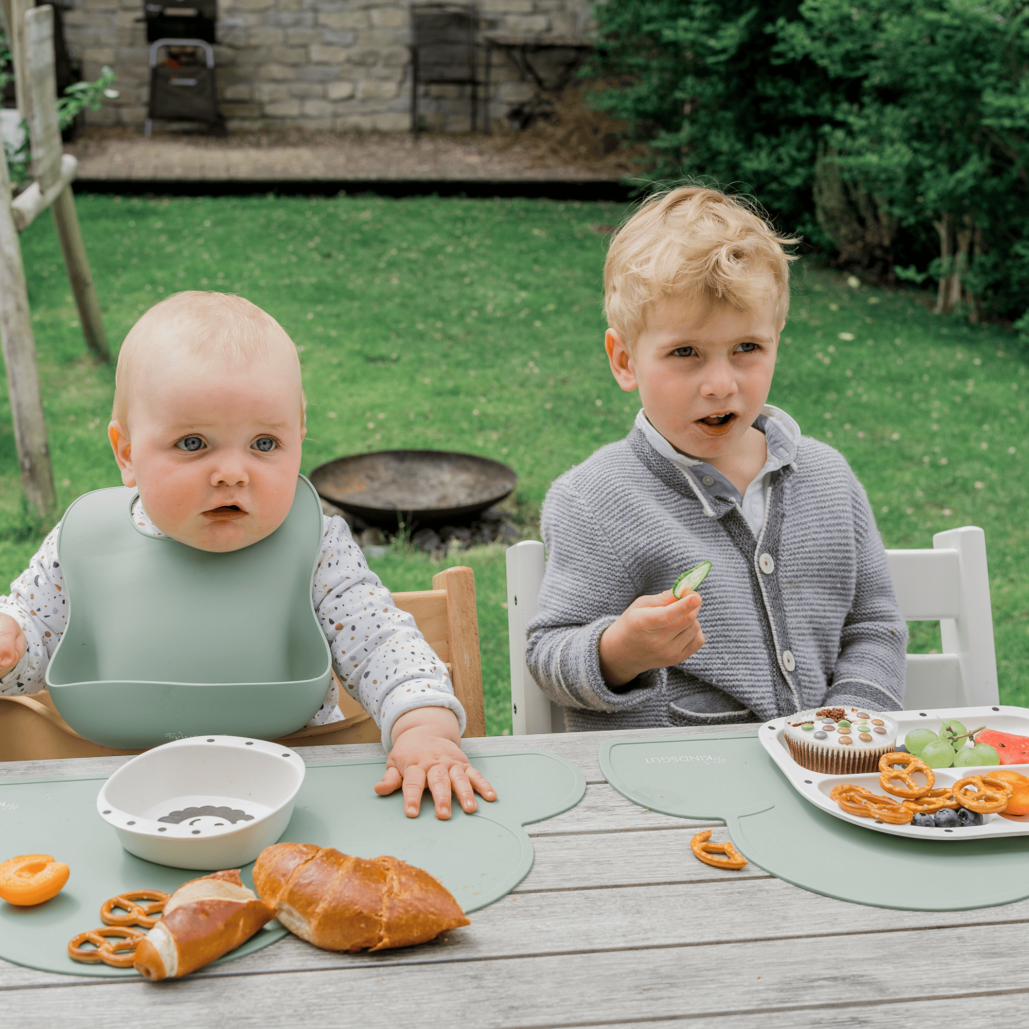 Besteck & Geschirr, KINDSGUT, Grün – Produktansicht