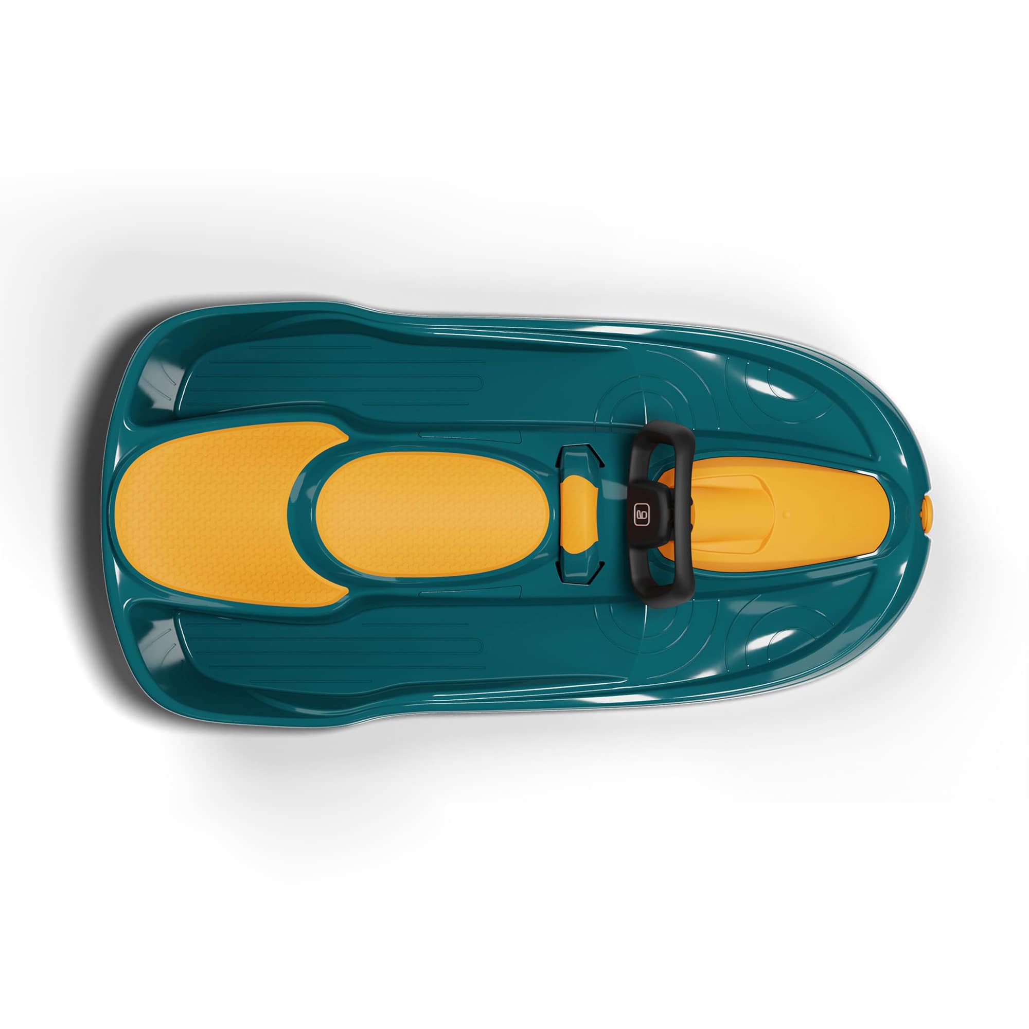 Schlitten, PLASTKON, Orange – Besonderheit: Schlitten für zwei Personen