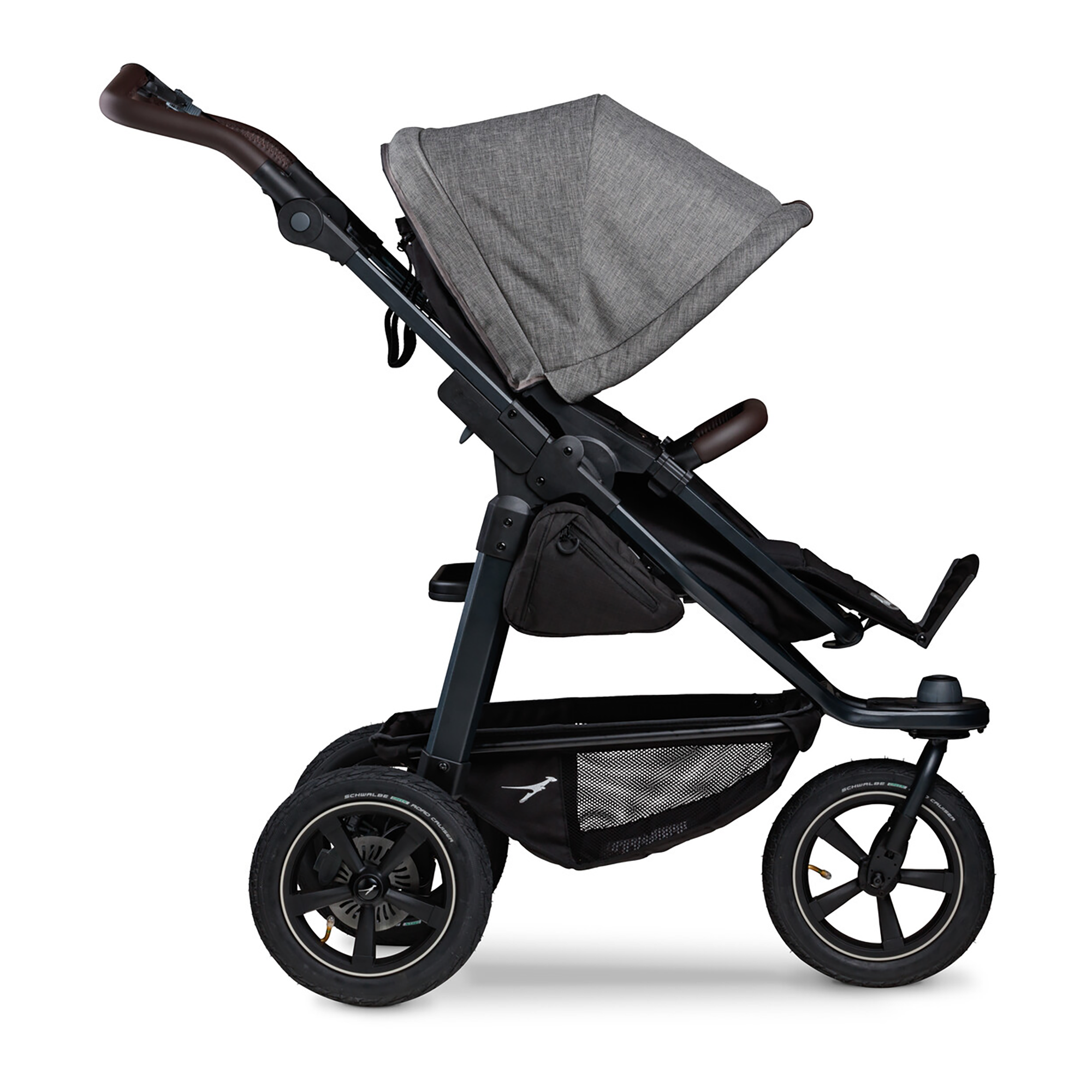 Kombi-Kinderwagen, TFK, Grau – Produktansicht