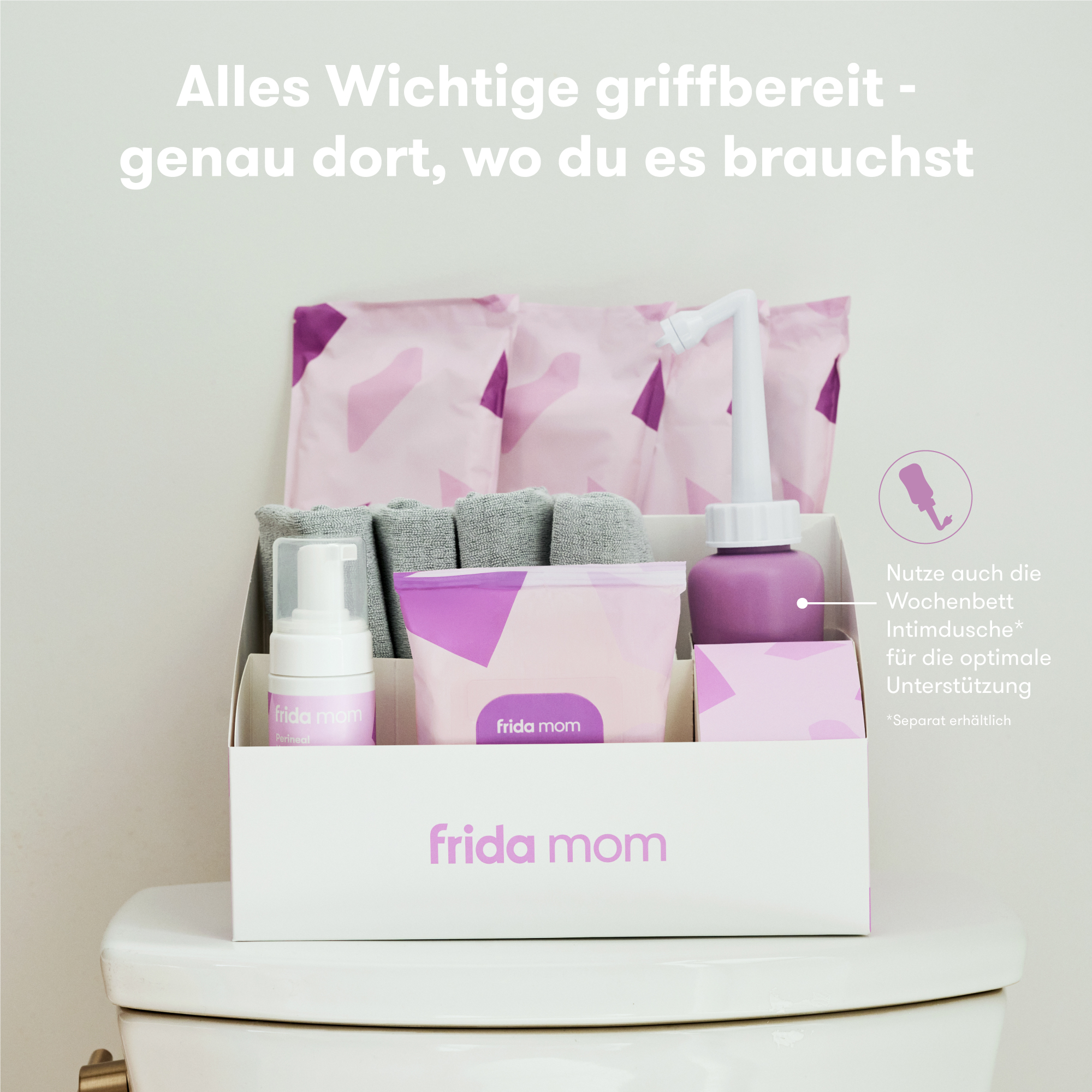 Geburt & Wochenbett, Frida mom, Mehrfarbig – Produktansicht