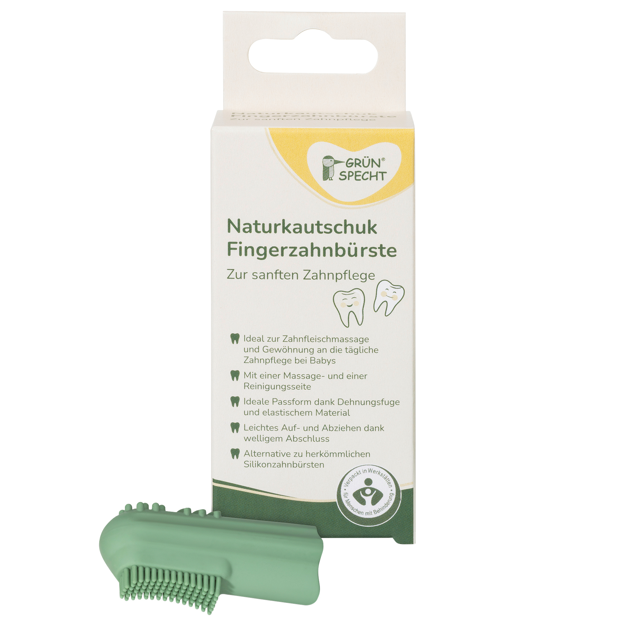 Zahnbürsten, GRÜNSPECHT, Grün – Produktansicht