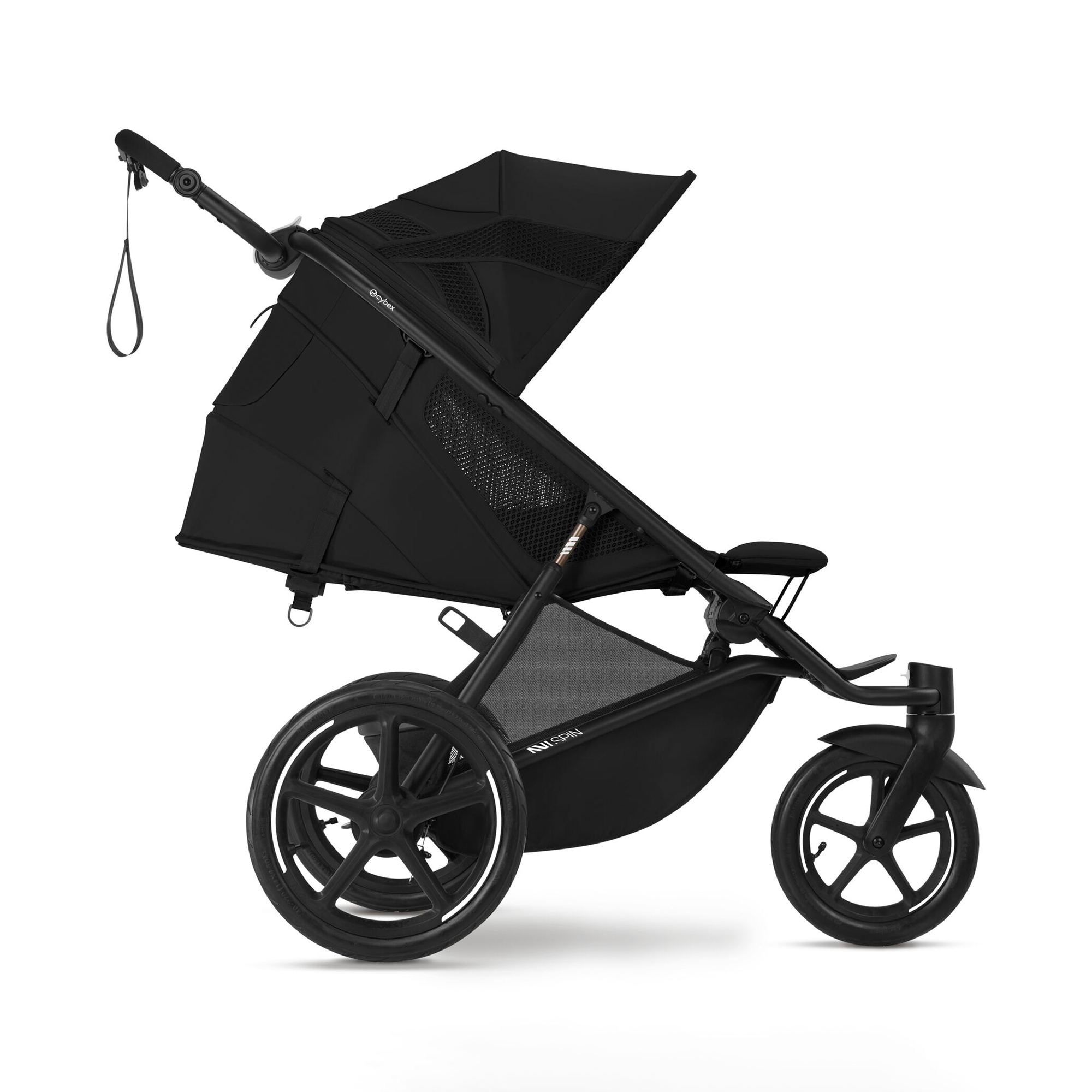 Kombi-Kinderwagen, cybex, Schwarz – Produktansicht