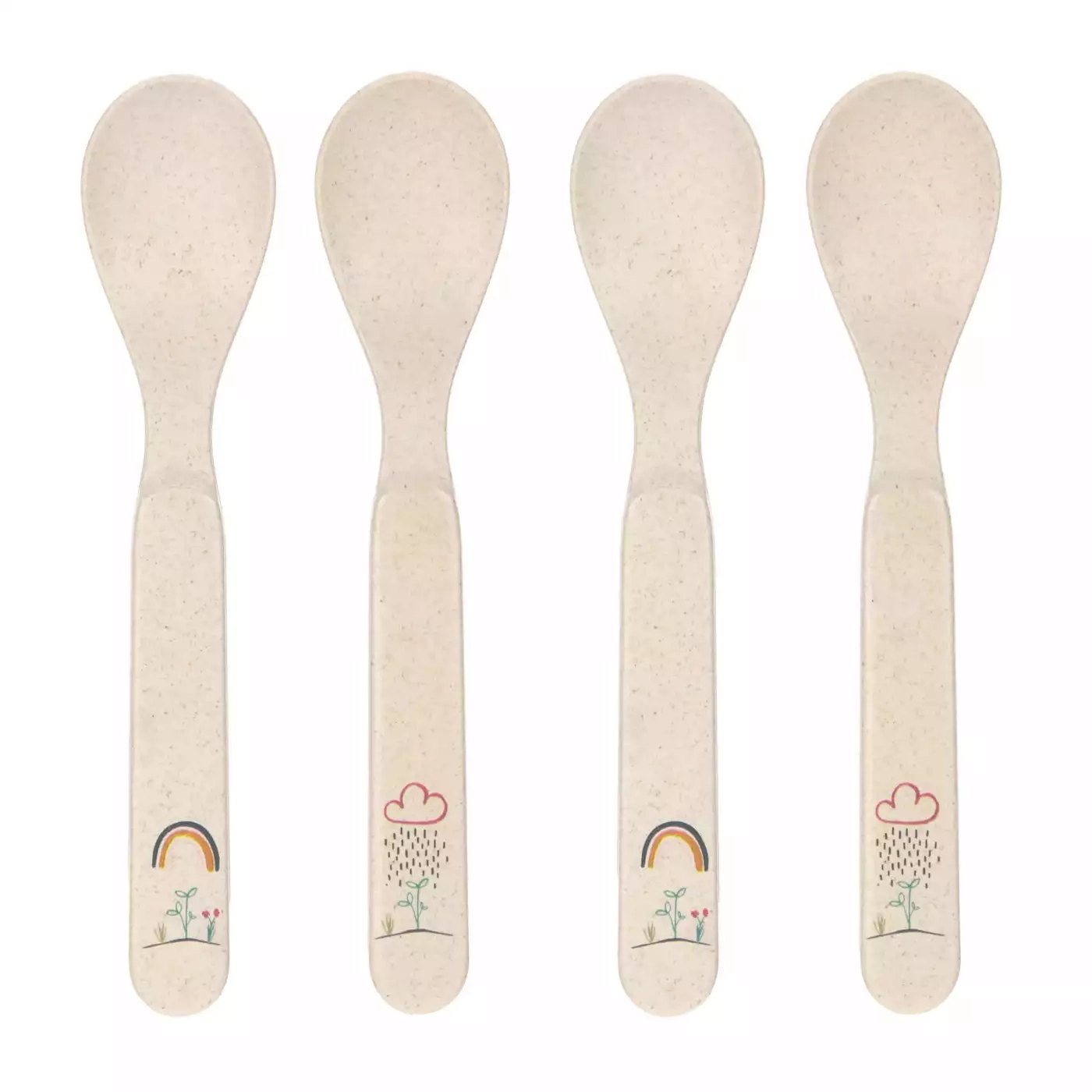 Kinderbesteck, LÄSSIG, Beige – Besonderheit: BPA-frei