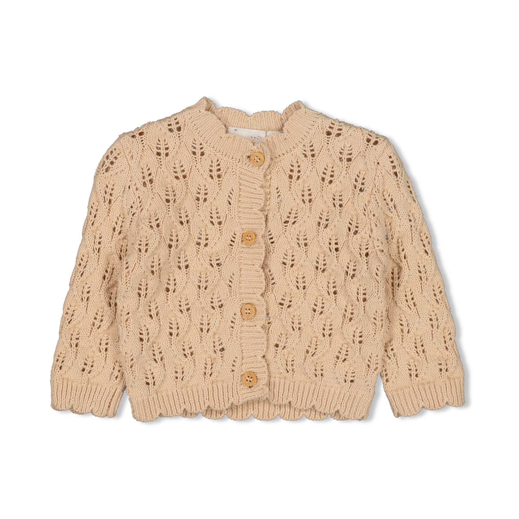 Sweat-, Fleece- & Strickjacken, FEETJE, Beige – Besonderheit: aus 100% Baumwolle