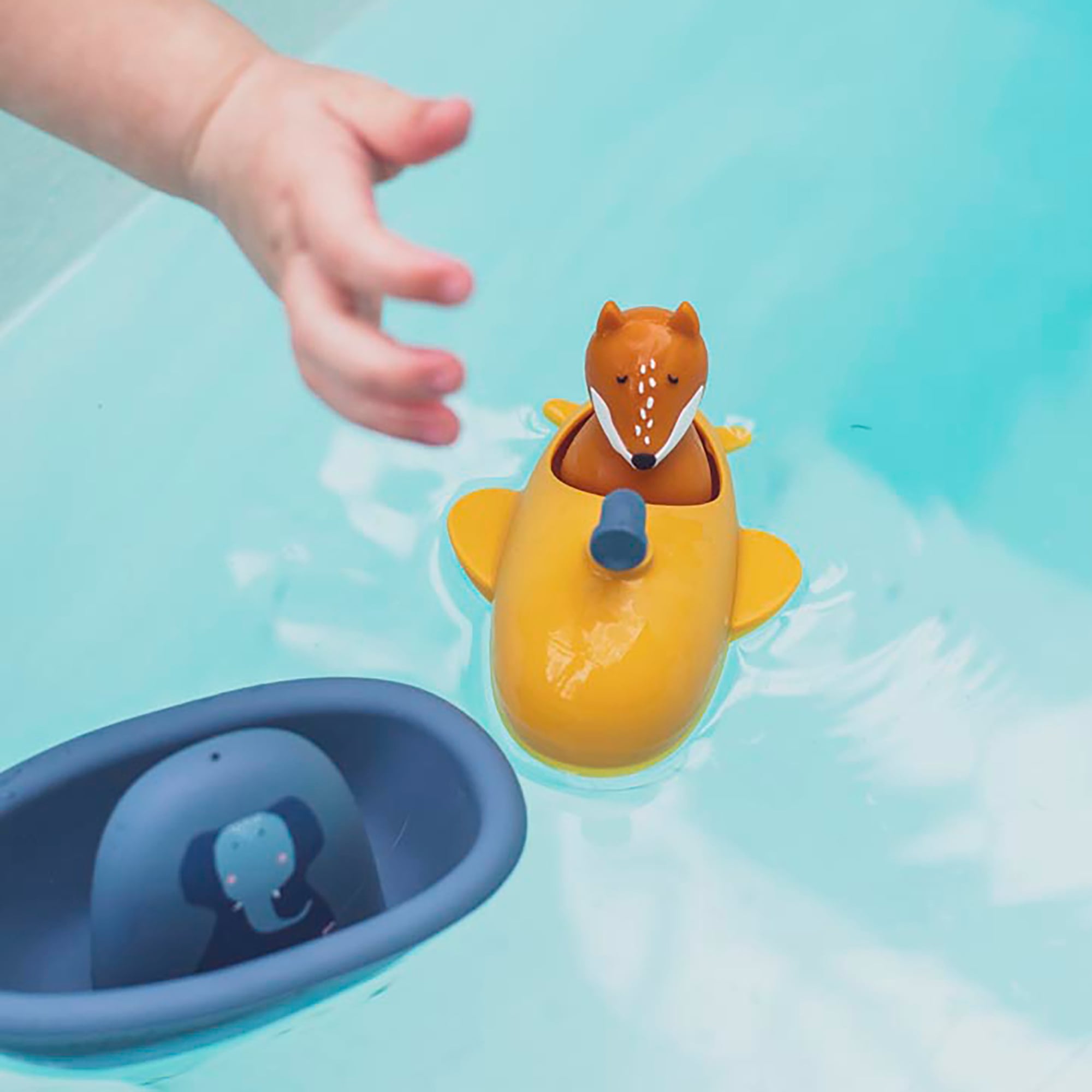 Badespielzeug, trixie, Gelb – Besonderheit: aus 100% Silikon
